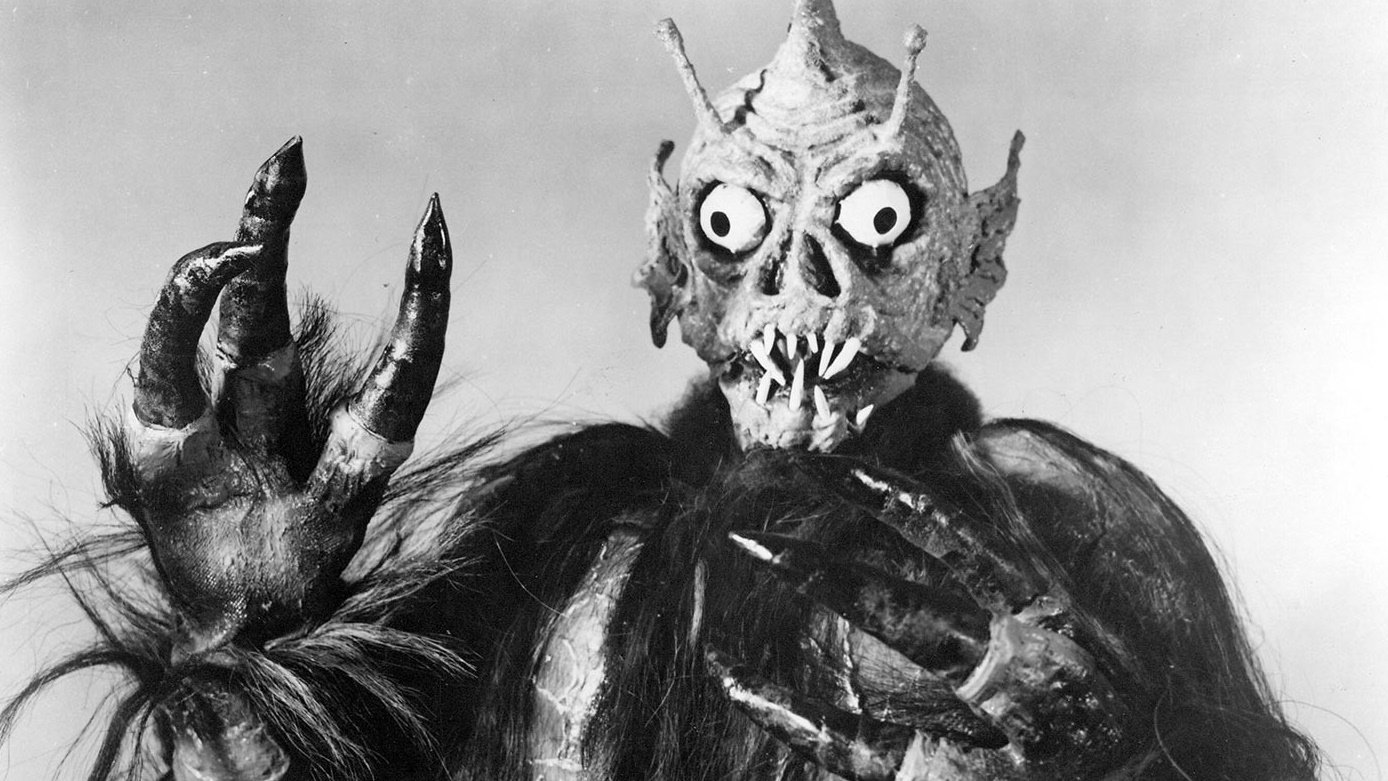 Frankenstein Meets the Space Monster Background