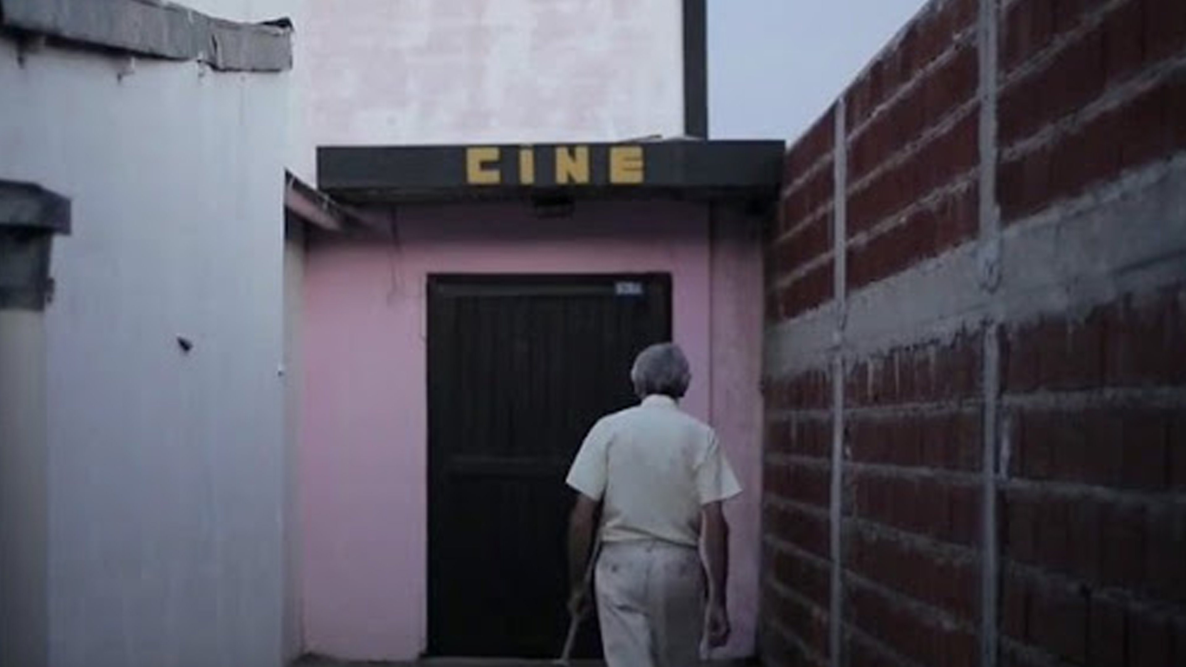 Un cine en concreto Background