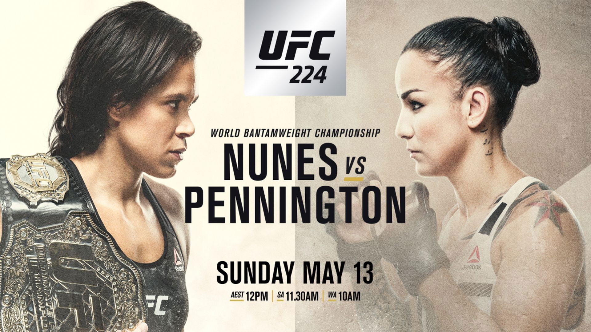 UFC 224: Nunes vs. Pennington Background