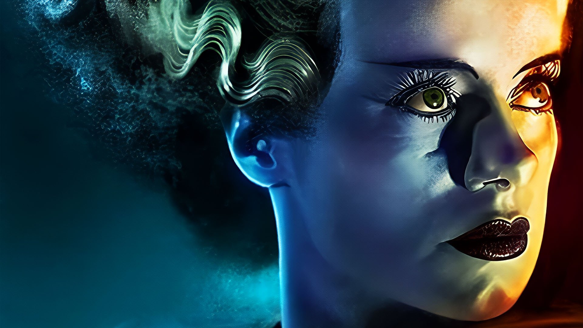 Bride of Frankenstein Background
