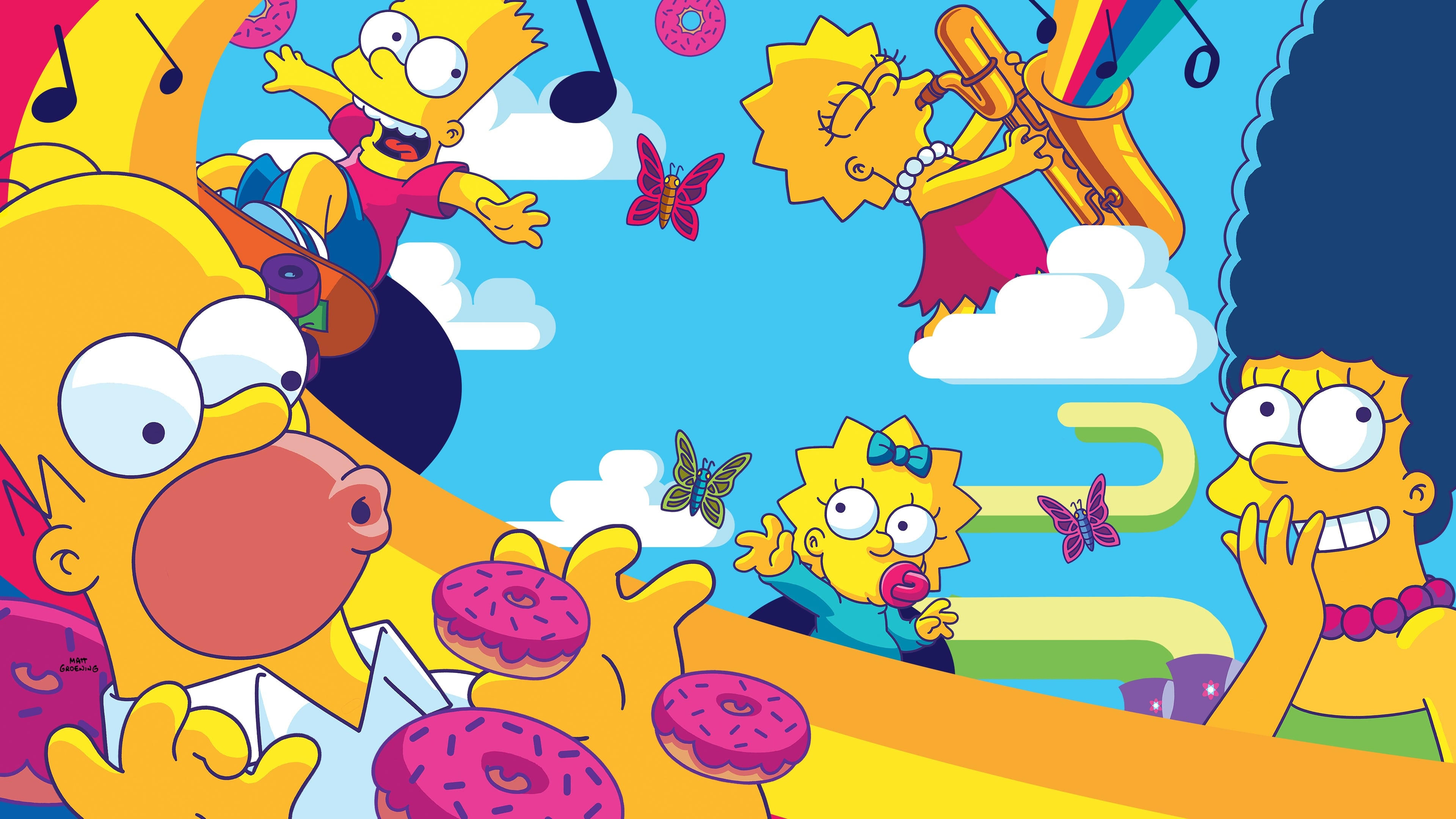 The Simpsons Background
