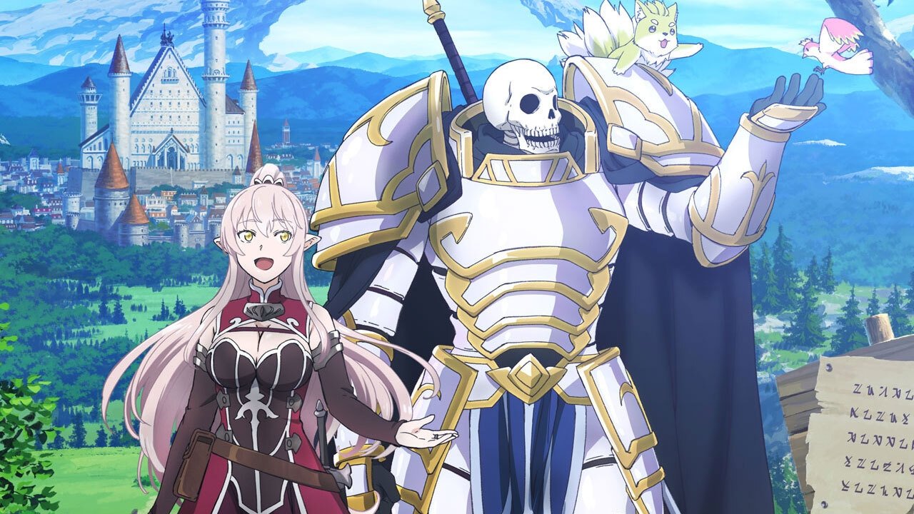 Skeleton Knight in Another World Background