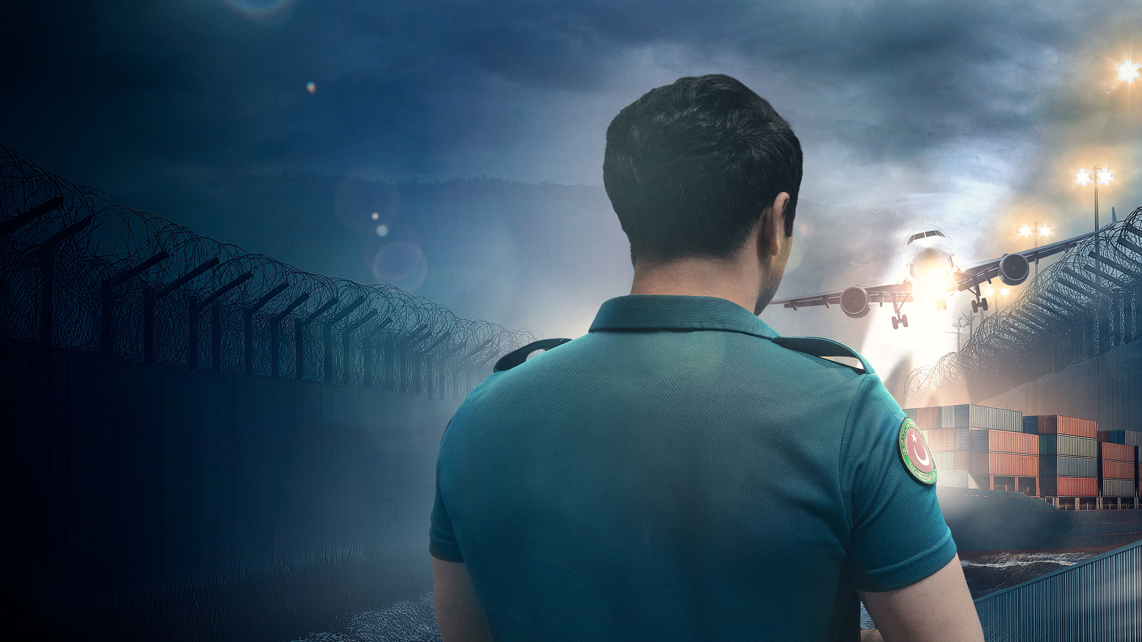 Border Control Turkey Background