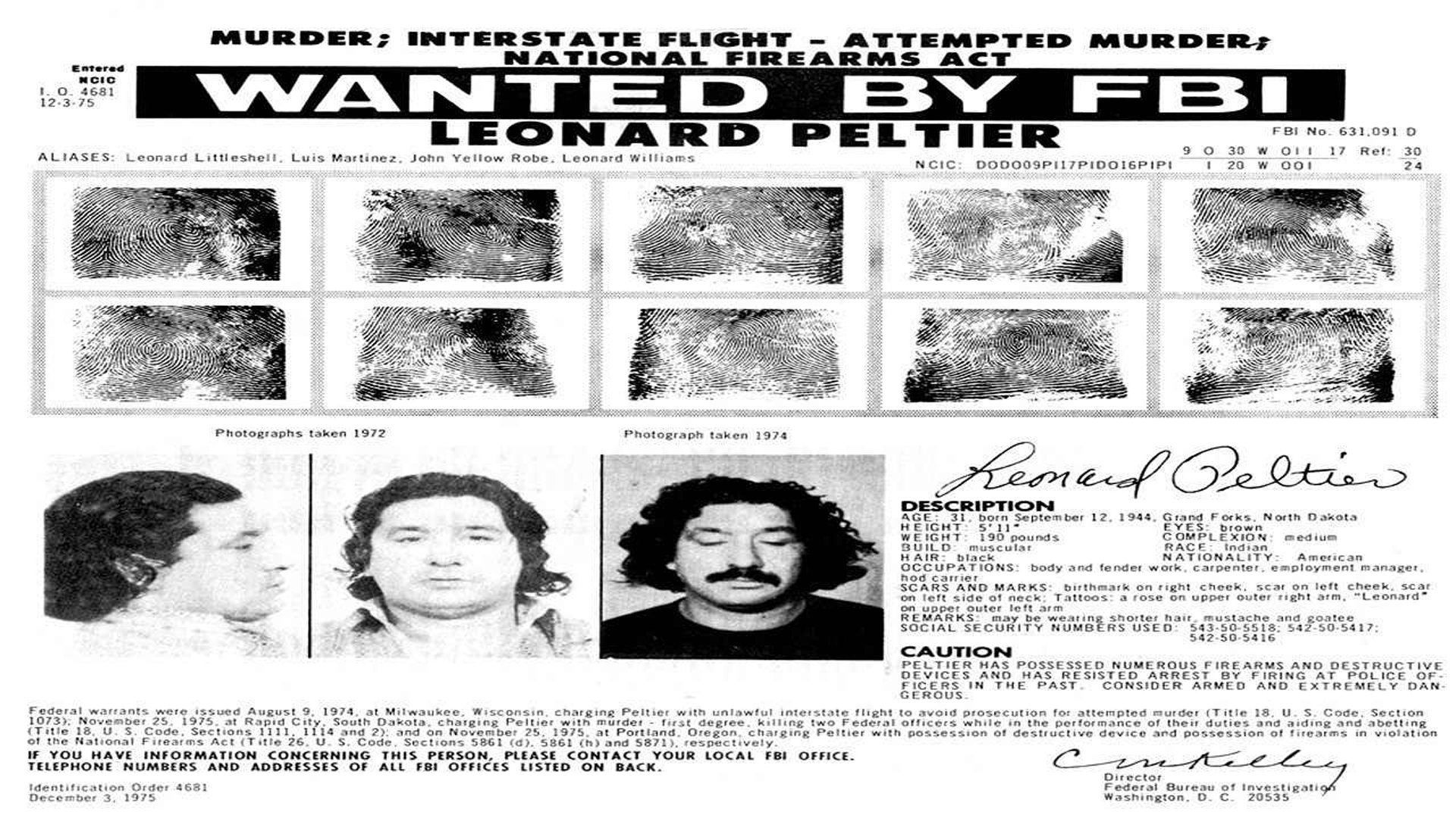 Incident at Oglala Background