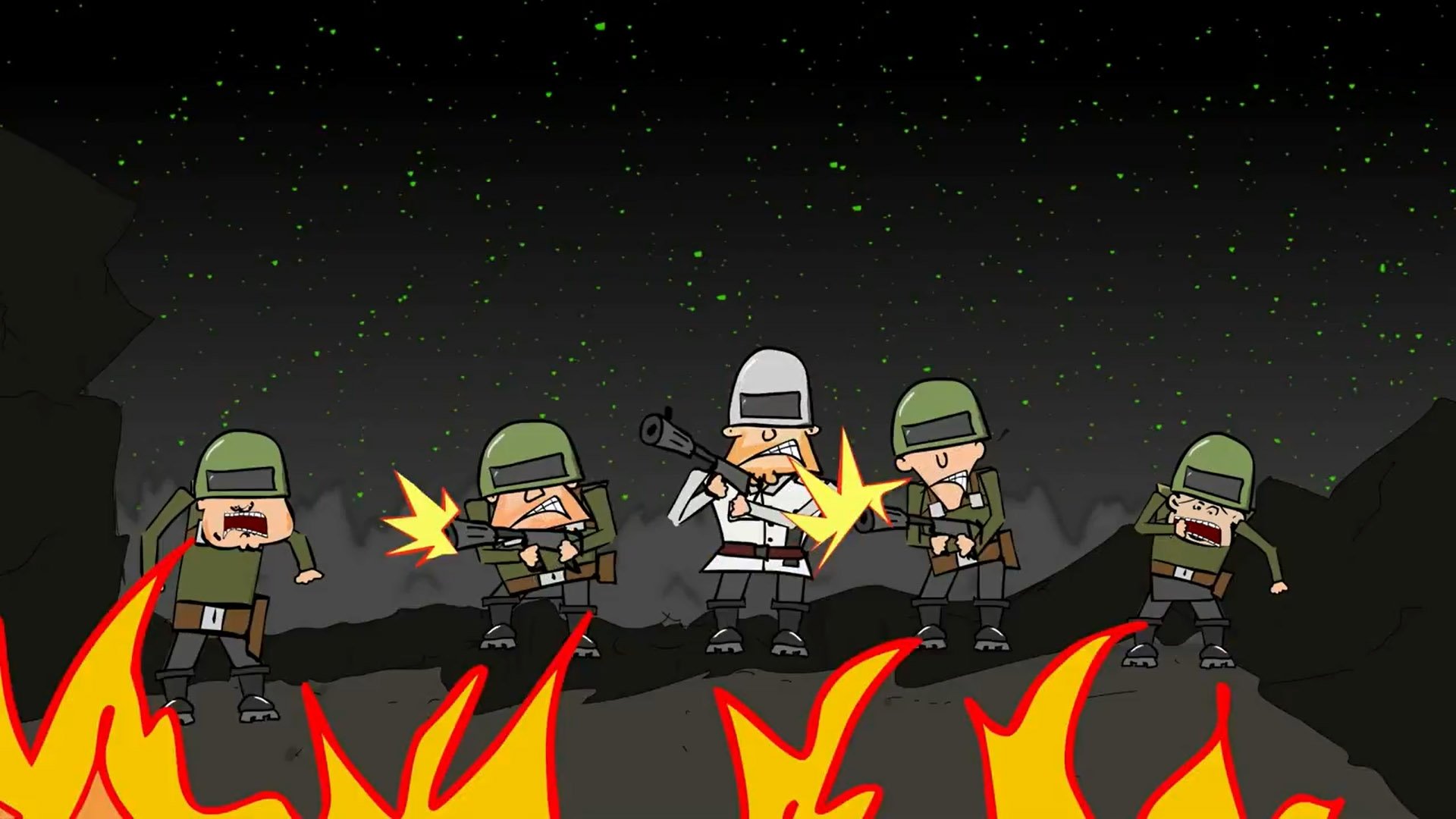 Kapitan Bomba - Kutapokalipsa Background