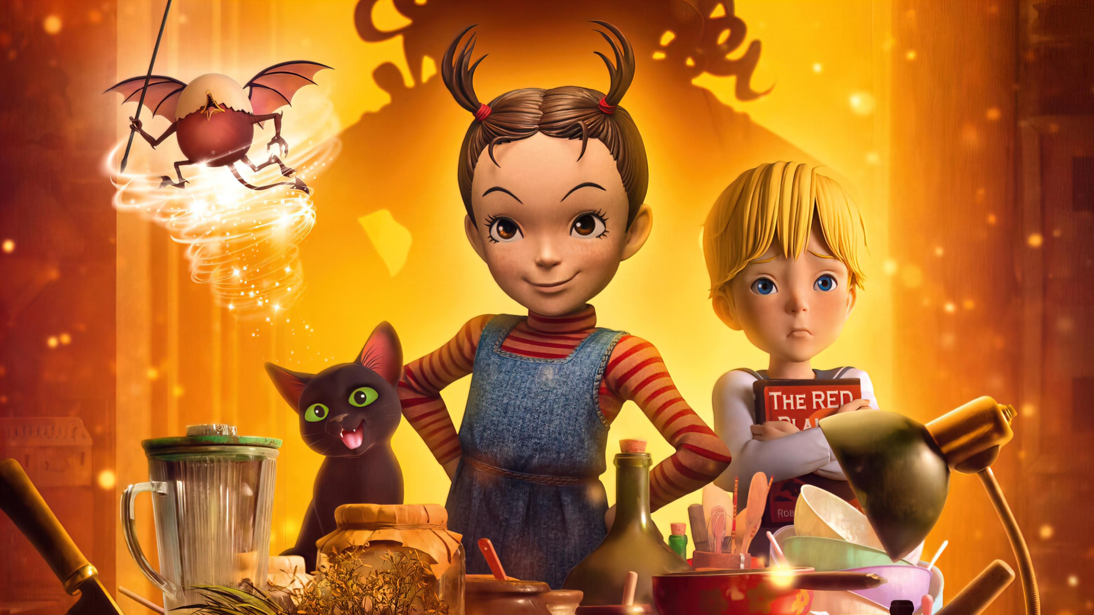 Earwig and the Witch Background