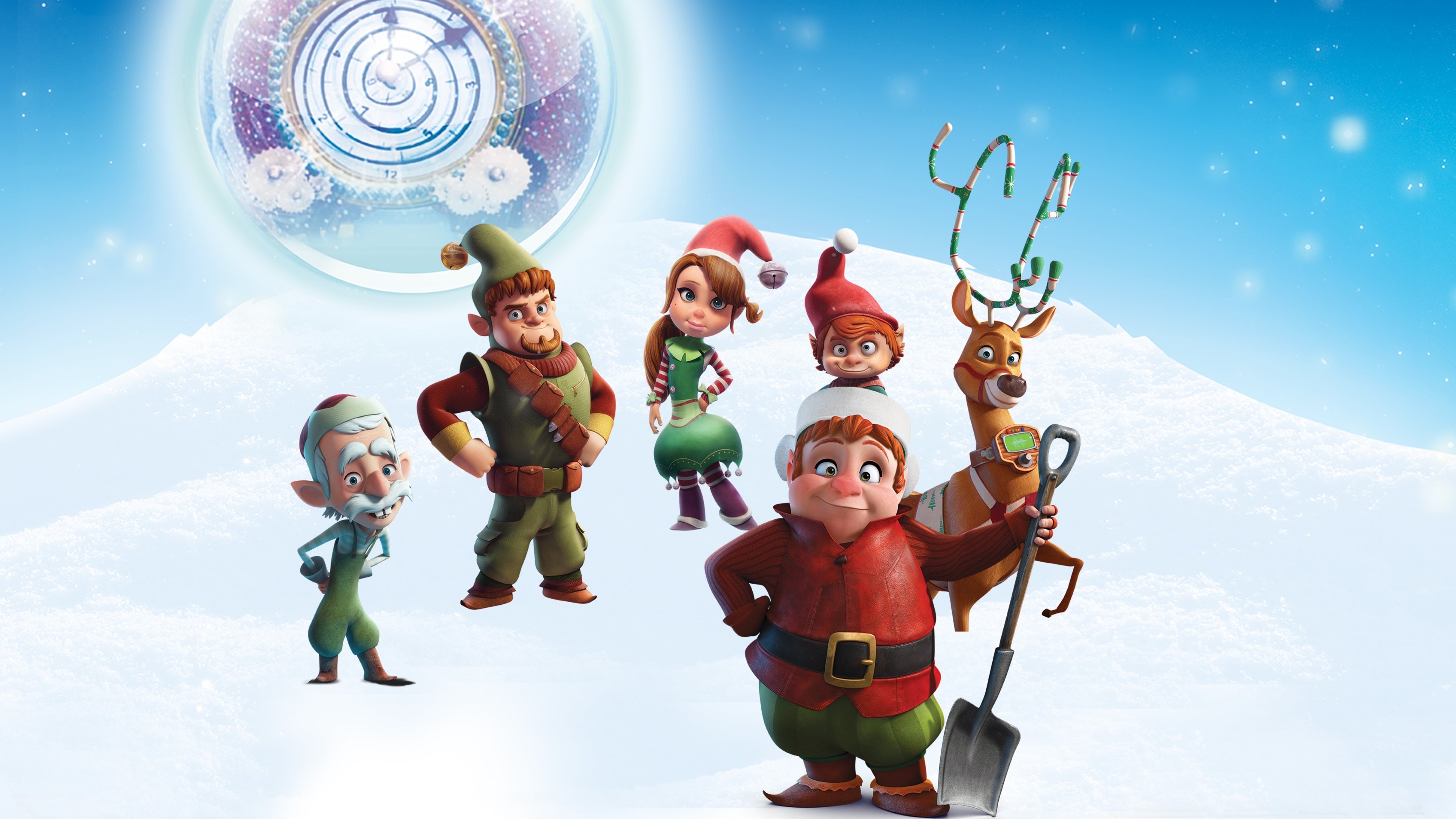 Saving Santa Background