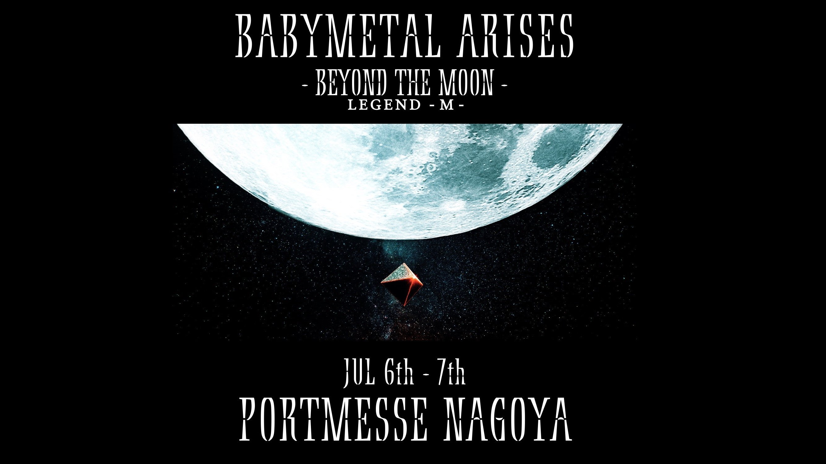 BABYMETAL ARISES - BEYOND THE MOON - LEGEND - M - Background