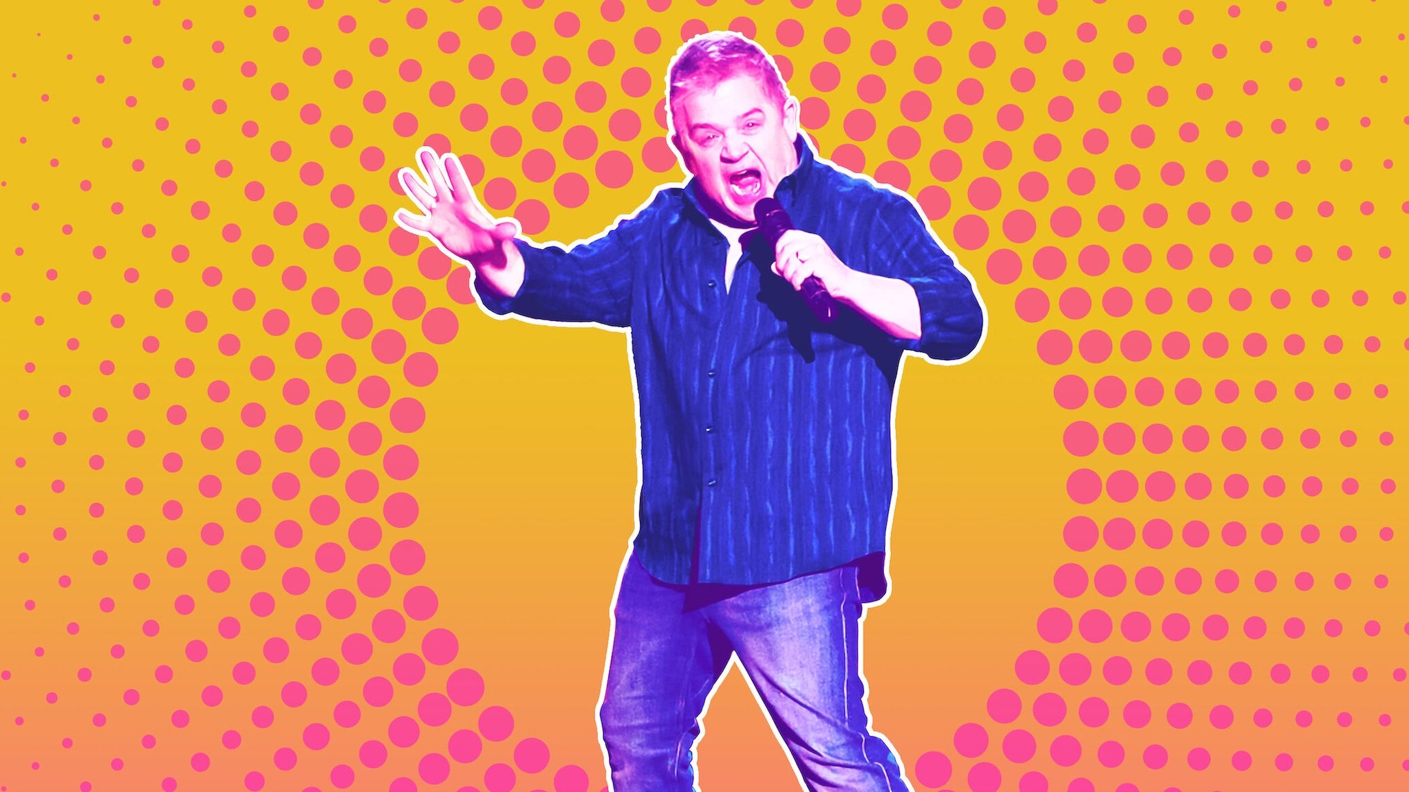 Patton Oswalt: We All Scream Background