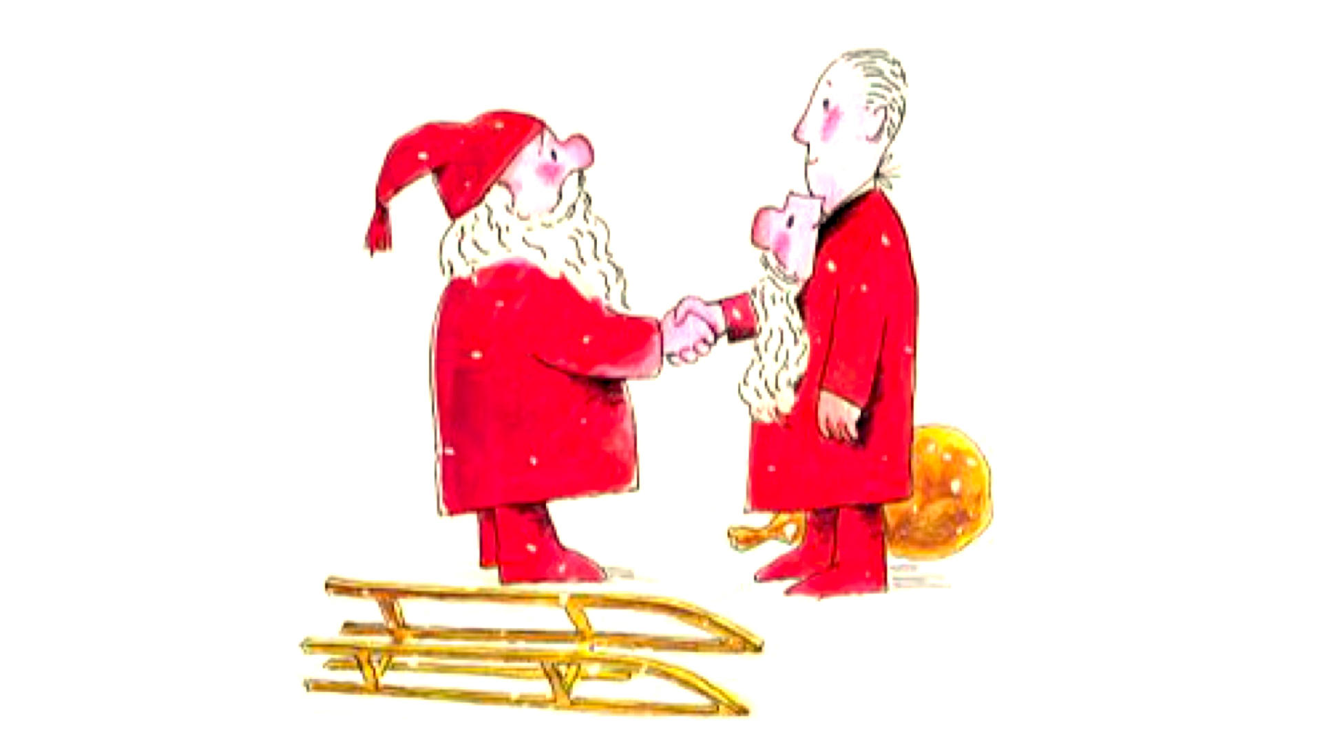 Carpenter Andersen Meets Santa Claus Background