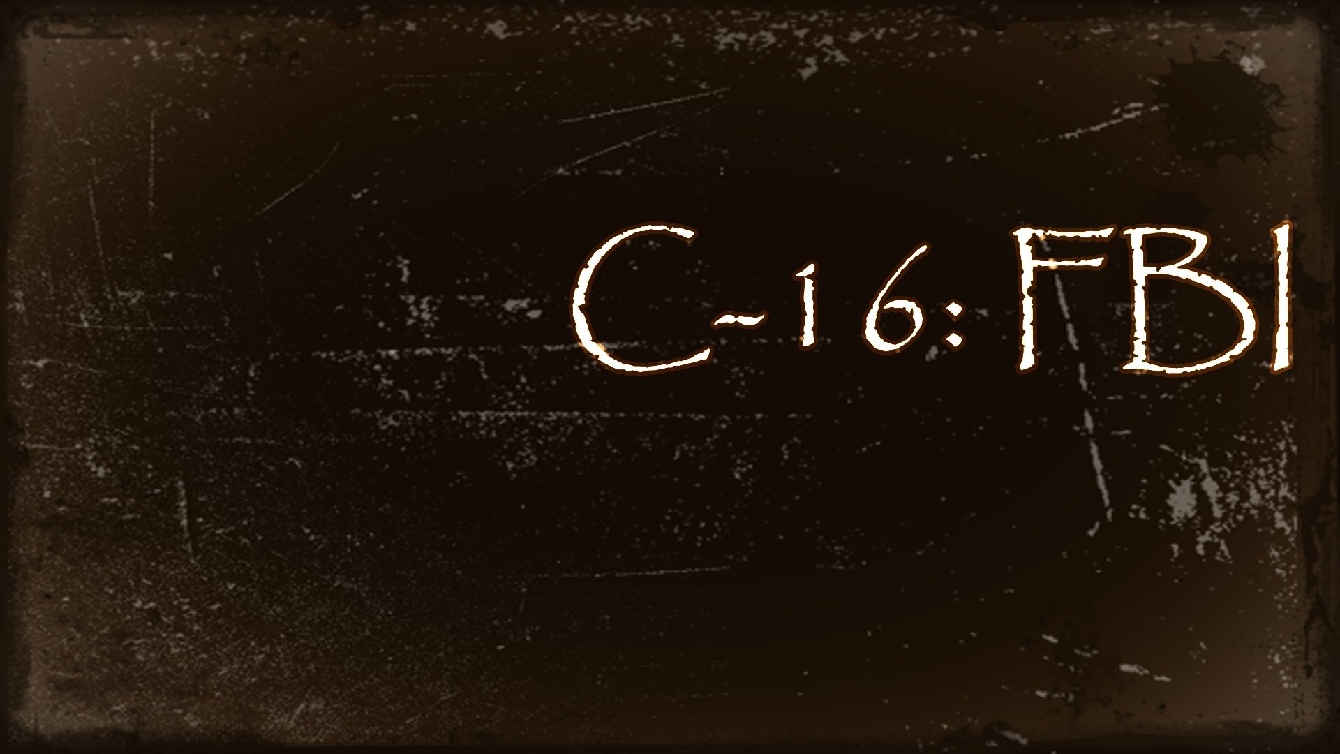 C-16: FBI Background