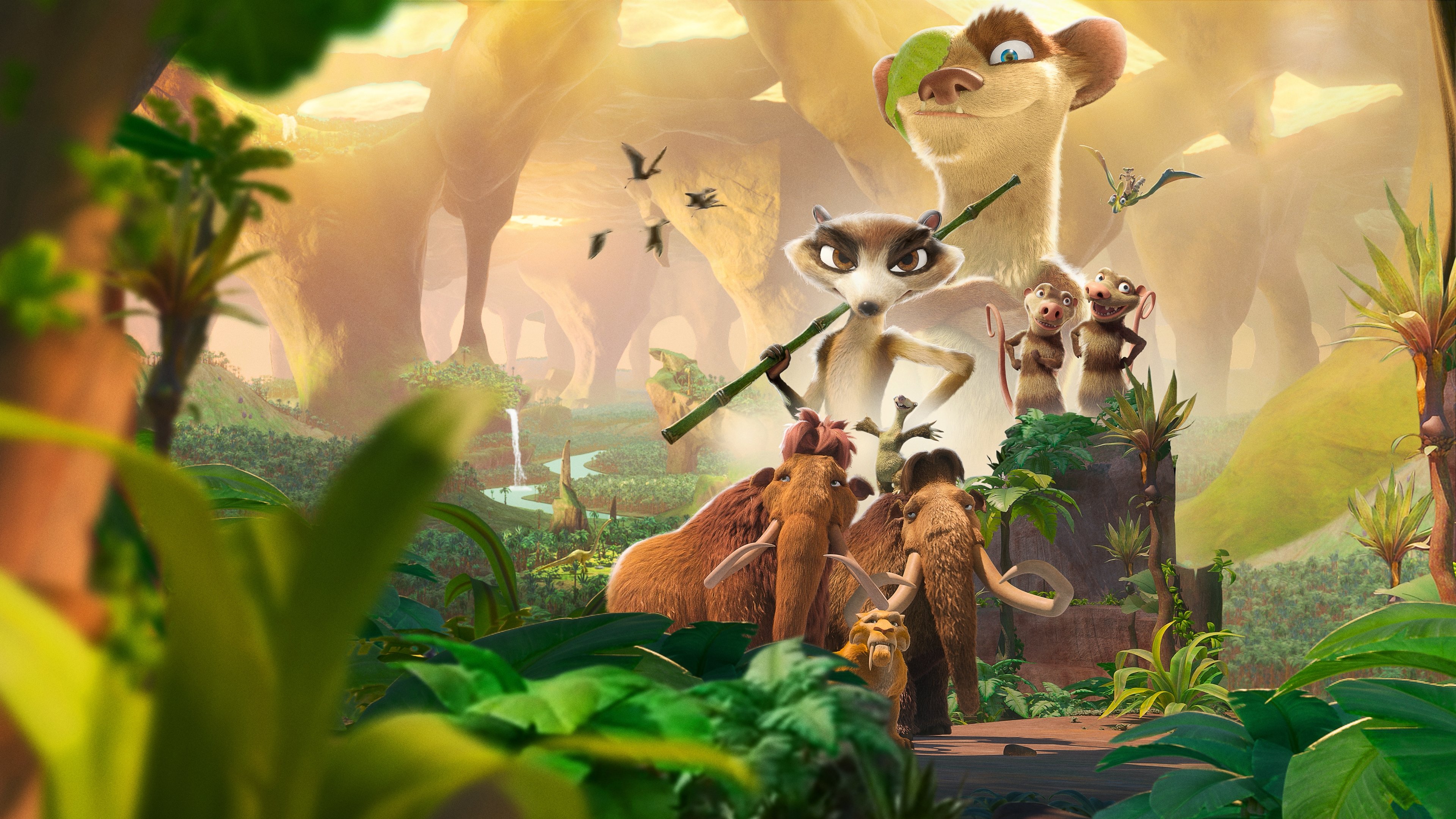 The Ice Age Adventures of Buck Wild Background