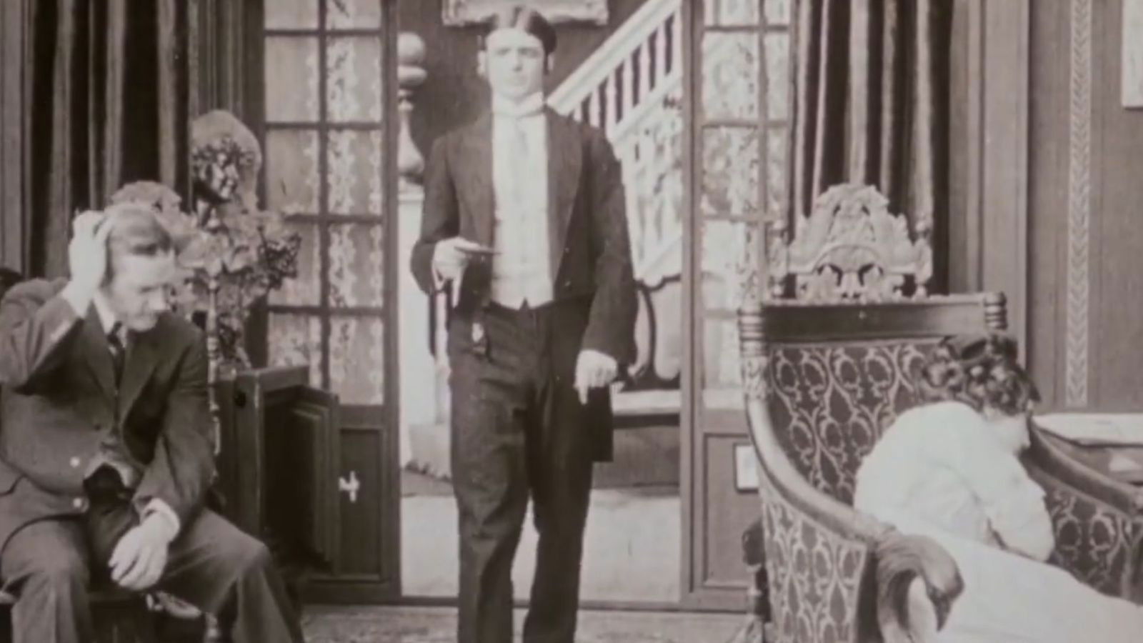 The Girl in the Arm-Chair Background