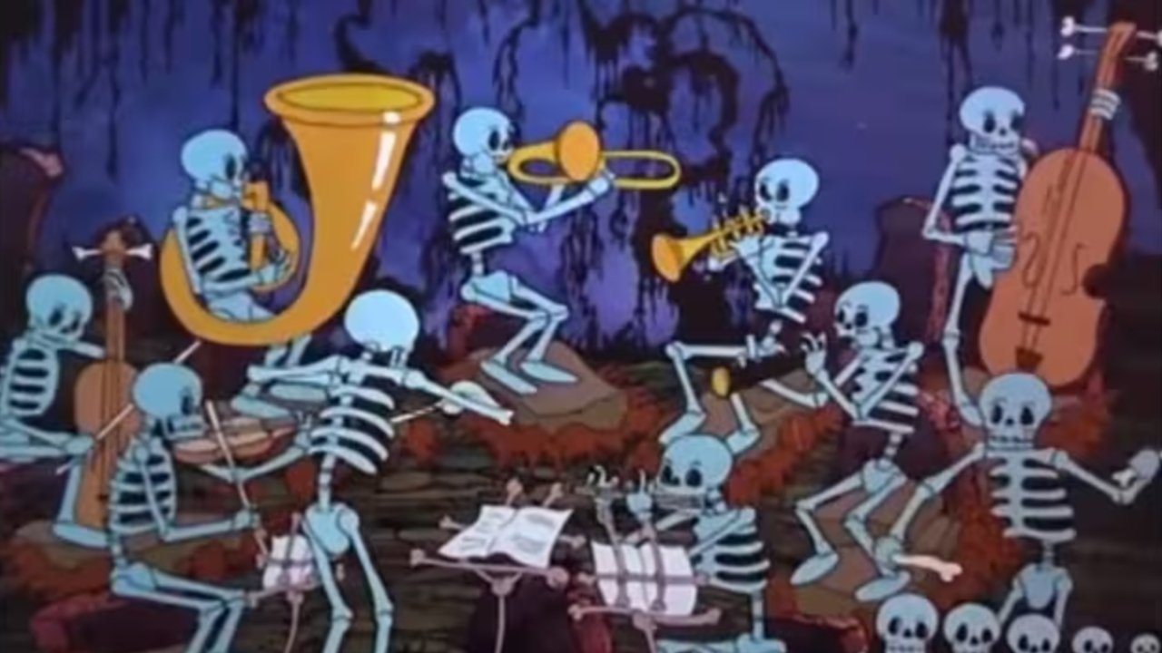 Skeleton Frolic Background