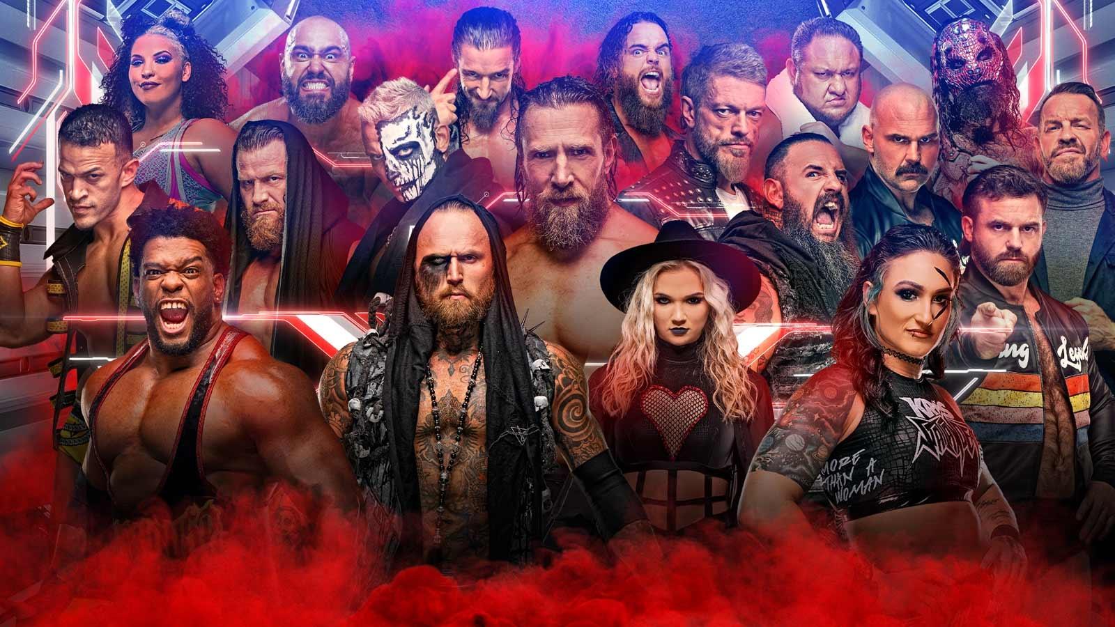 All Elite Wrestling: Collision Background