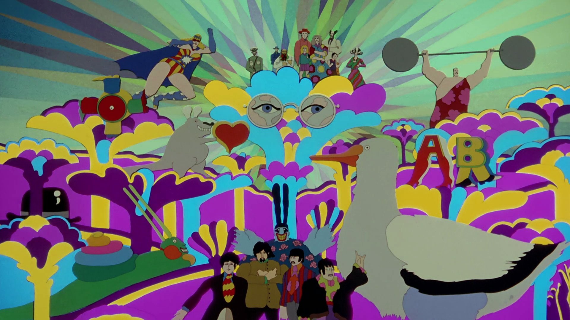 Yellow Submarine Background
