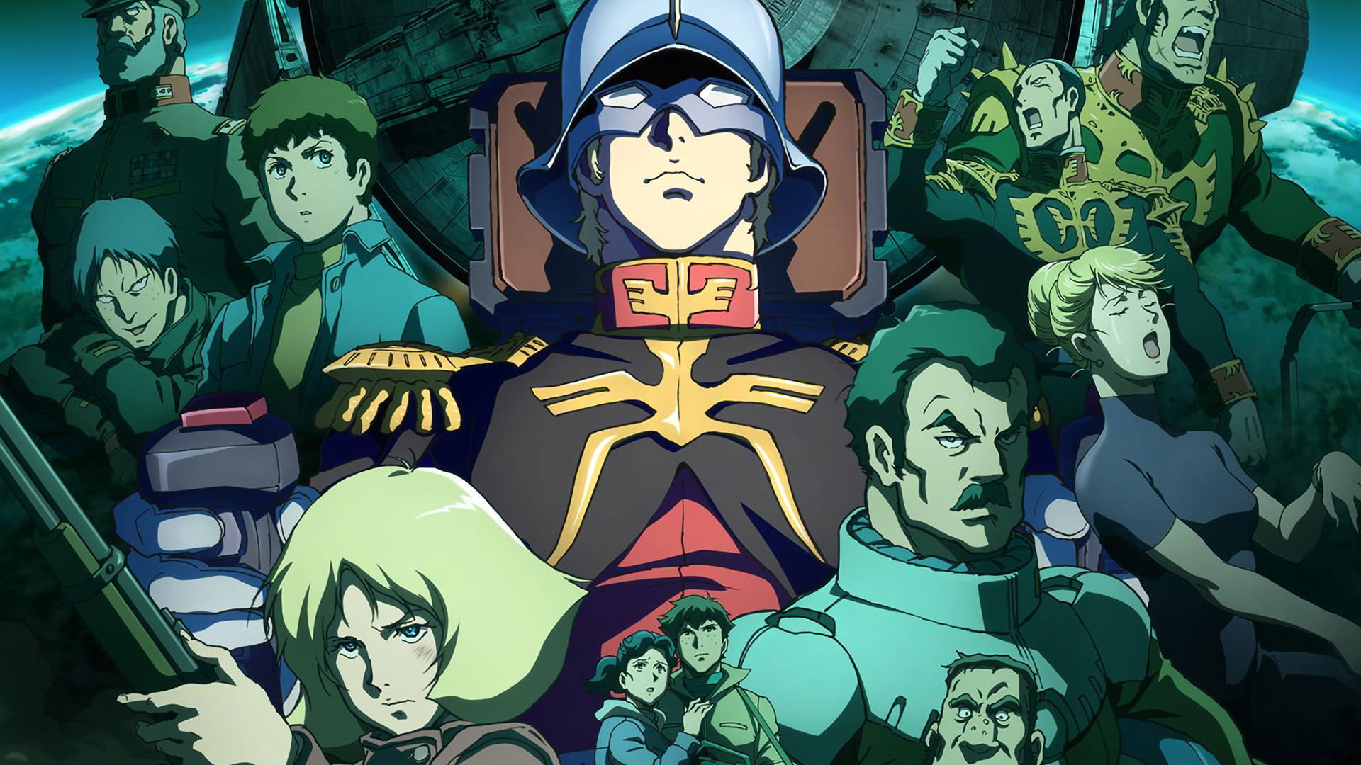Mobile Suit Gundam: The Origin V: Clash at Loum Background