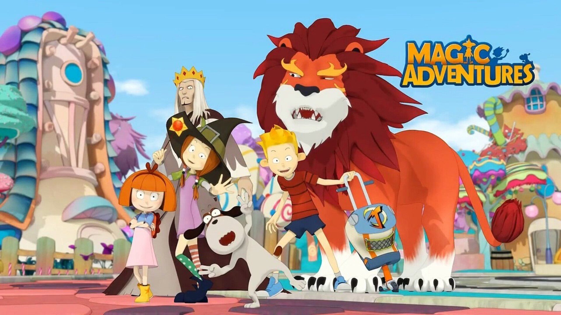 Magic Adventures: The Crystal of Dark Background