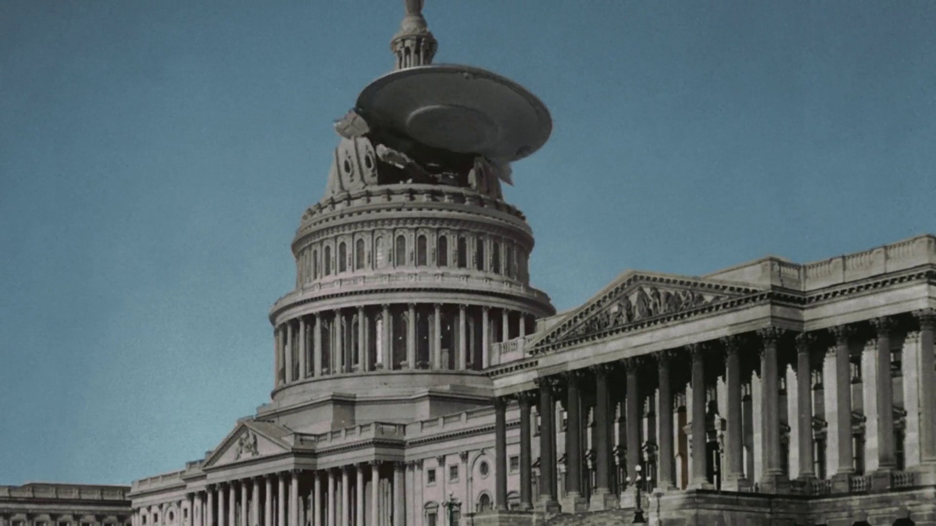 Earth vs. the Flying Saucers Background