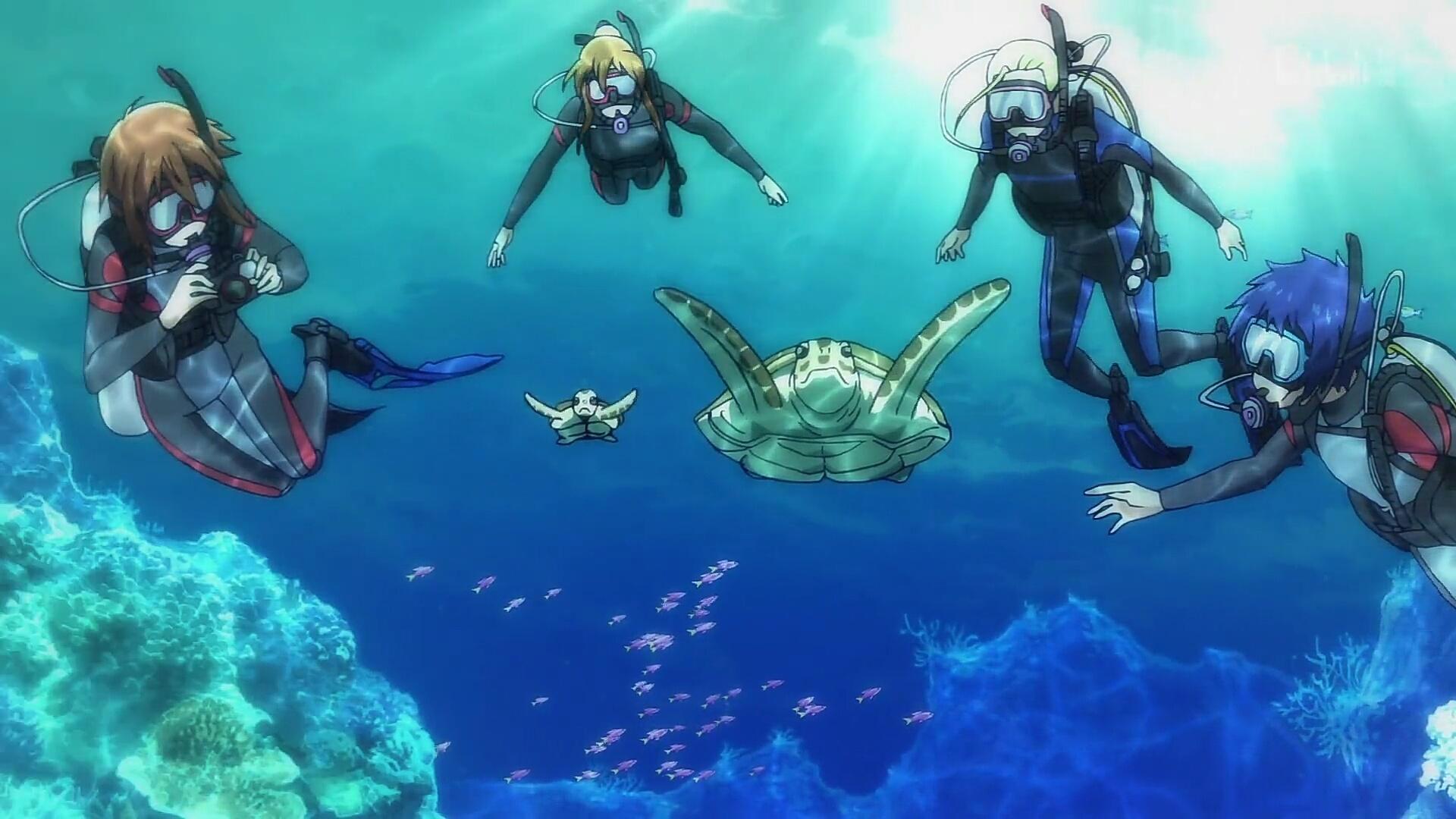 Grand Blue Dreaming Background