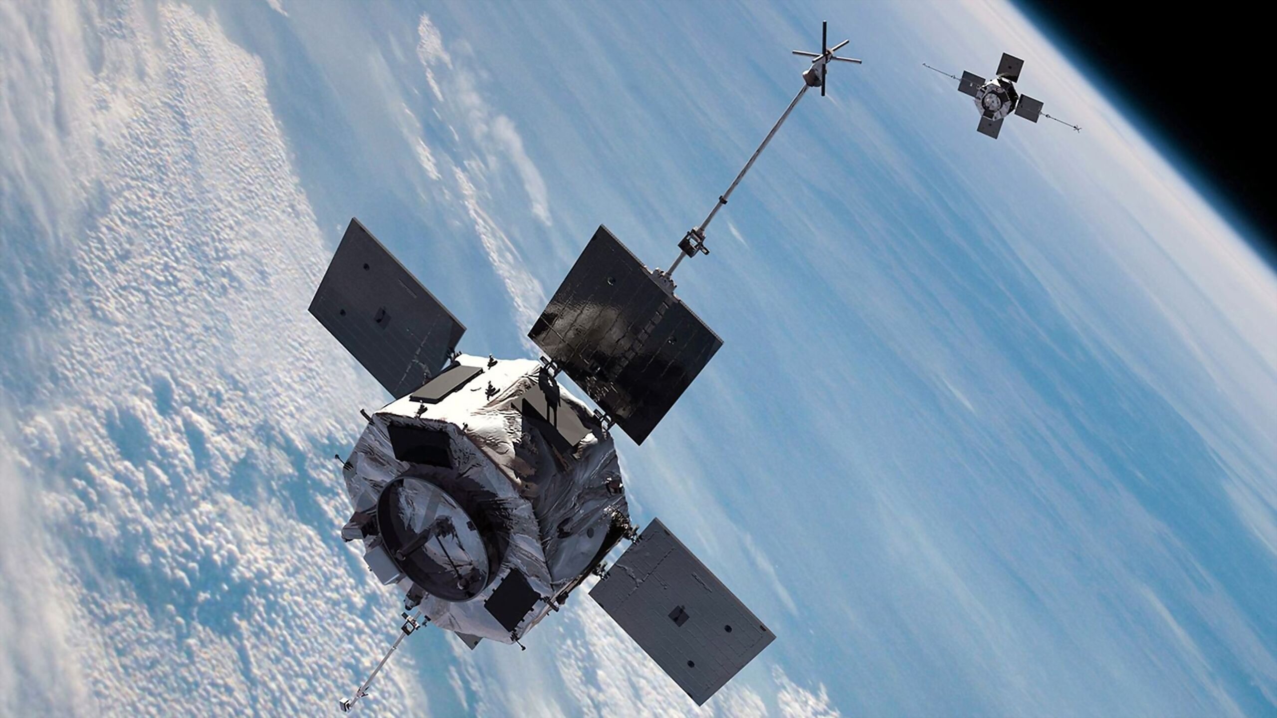 Alerte aux débris spatiaux Background