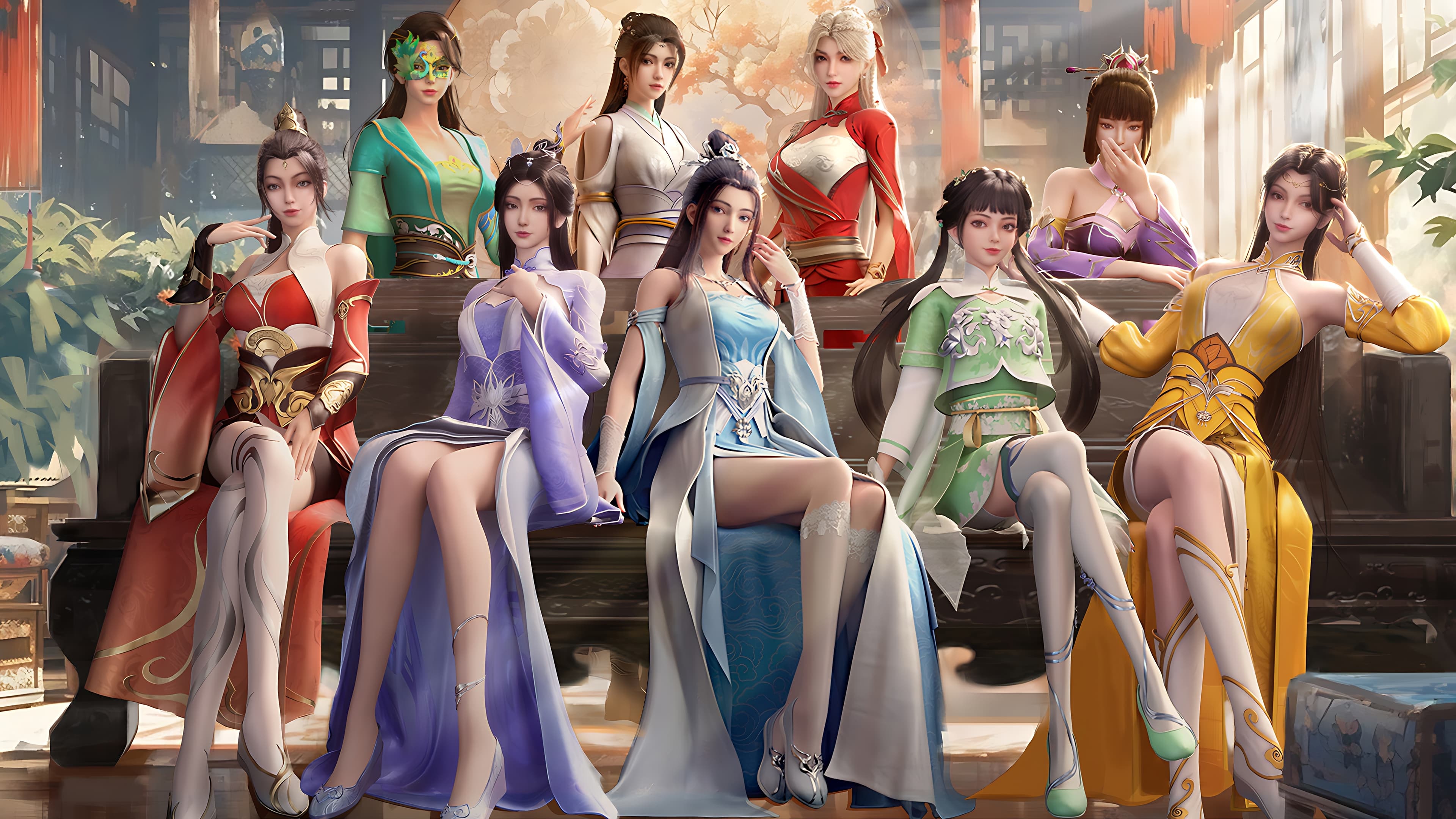 Legend of Xianwu Background