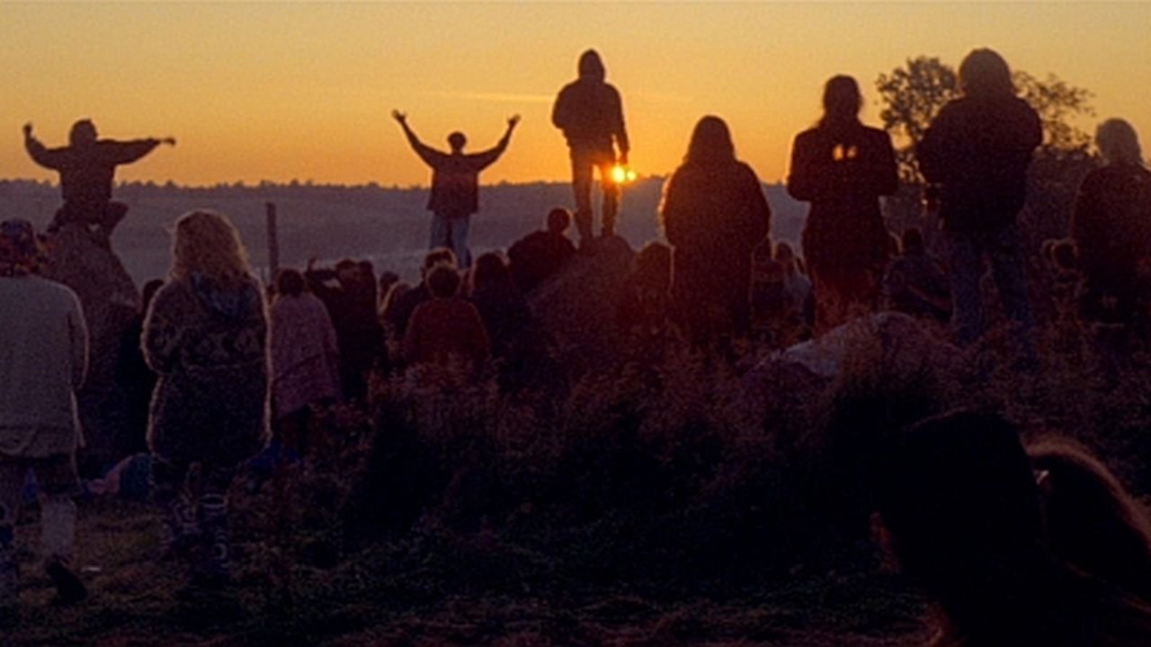 Glastonbury the Movie in Flashback Background