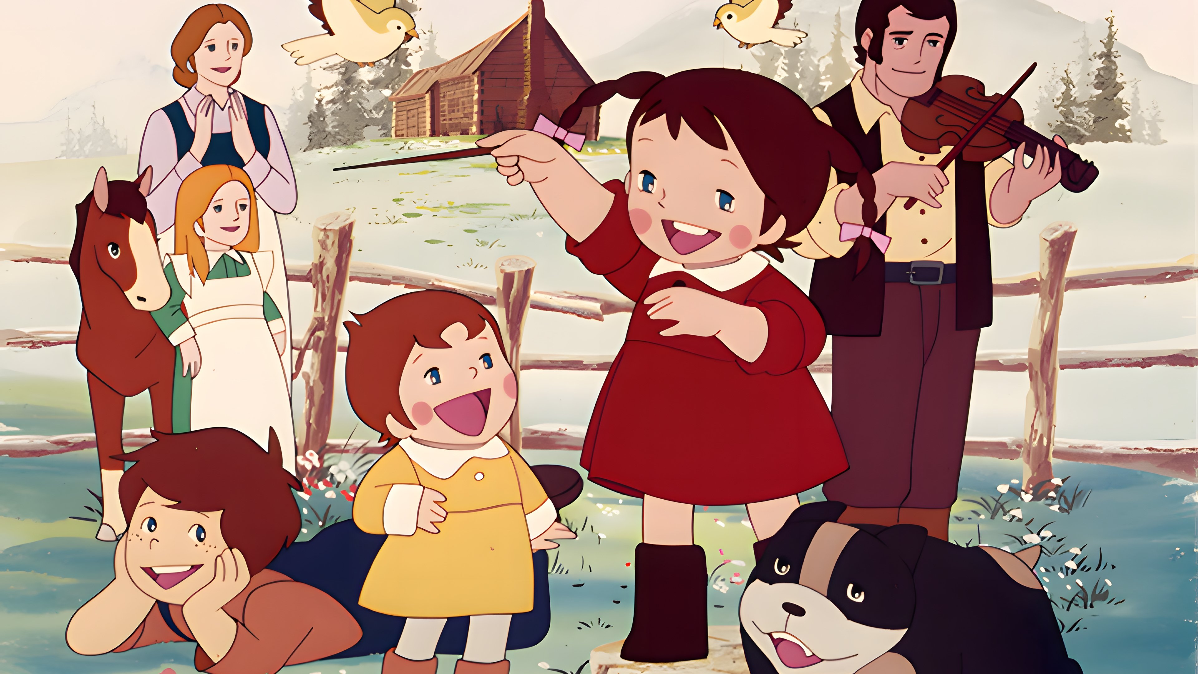 Laura, the Prairie Girl Background