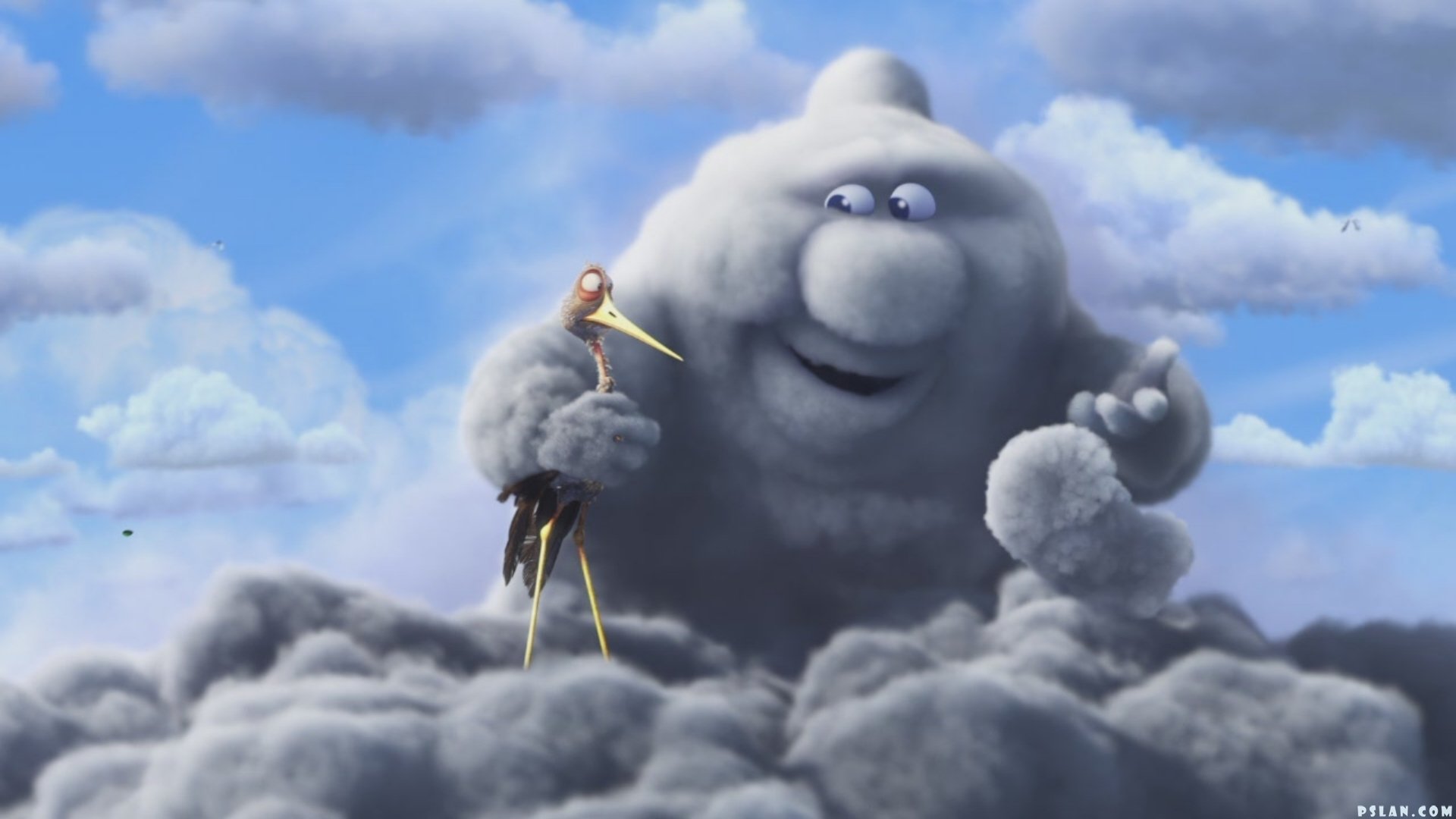 Partly Cloudy Background