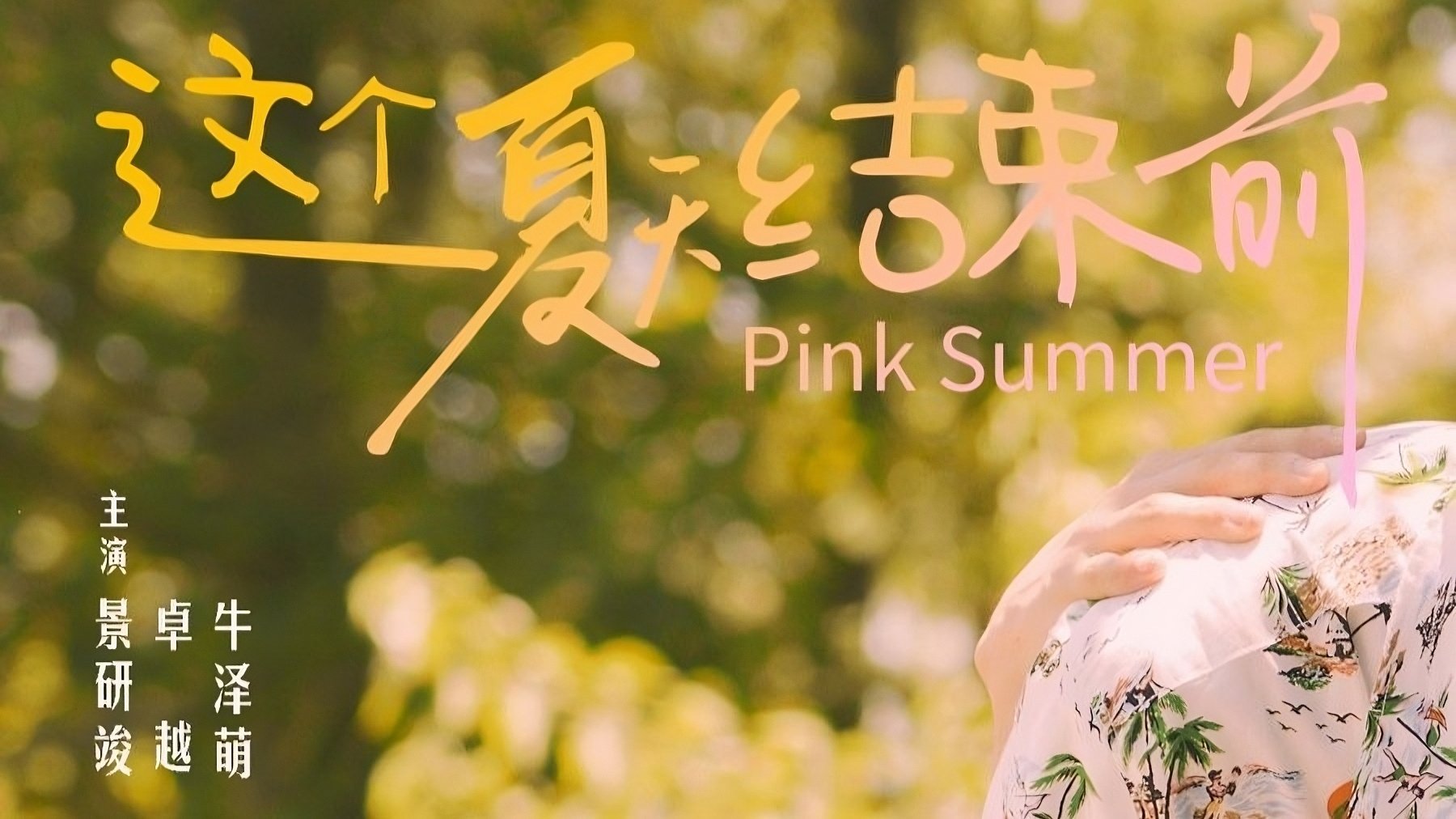 Pink Summer Background