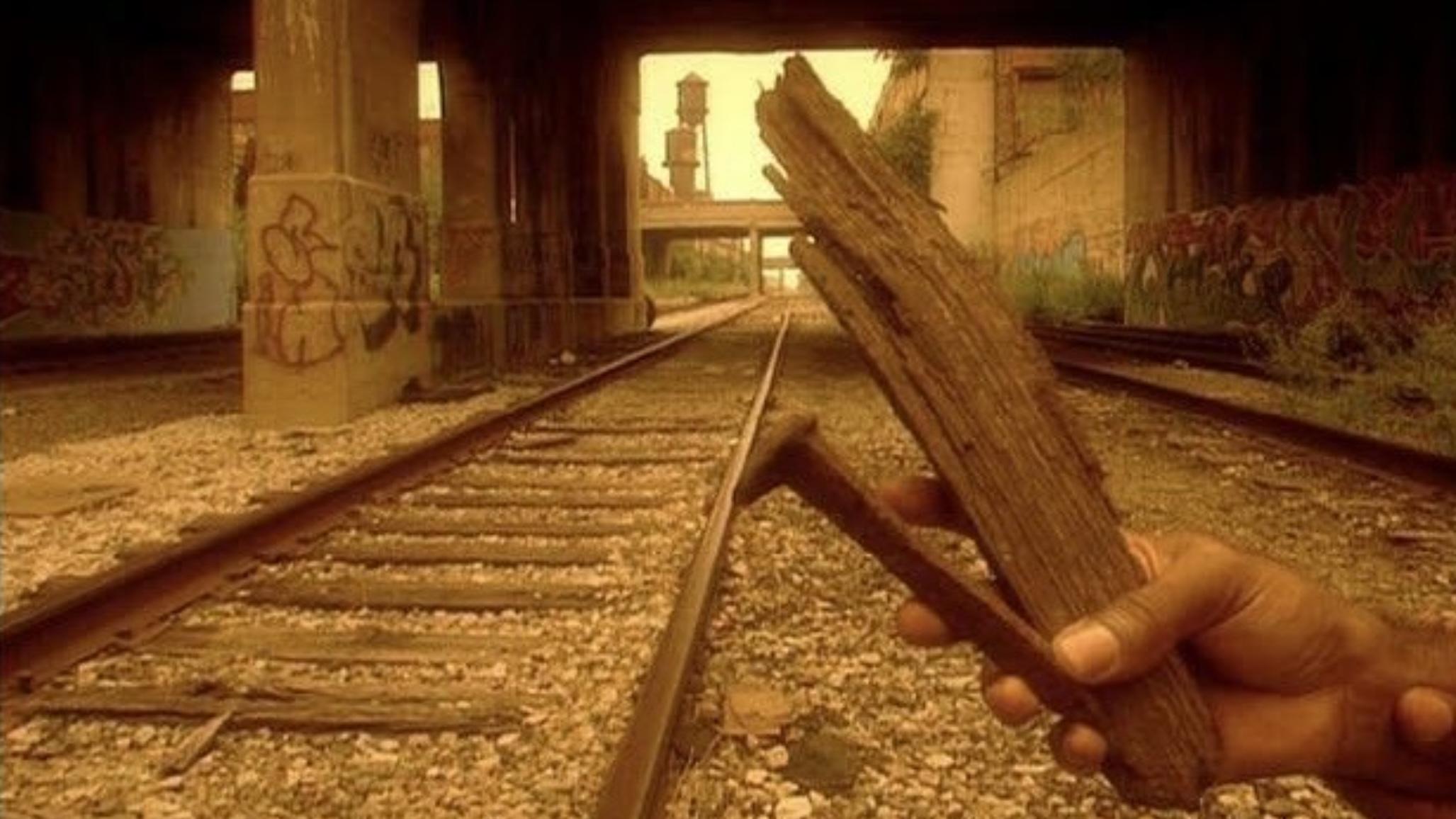 The Last Angel of History Background