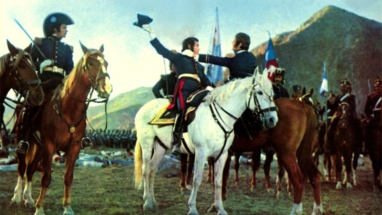 El santo de la espada Background