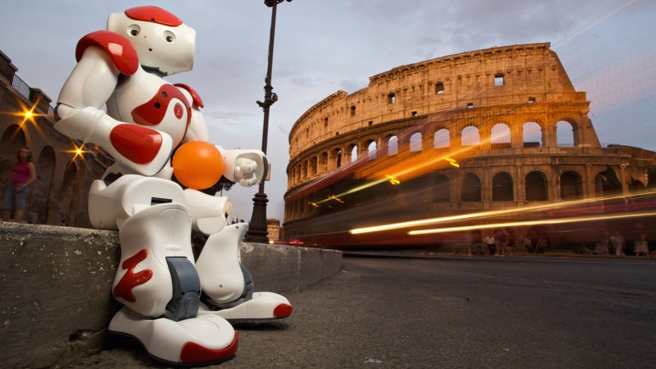 The Age of Robots Background