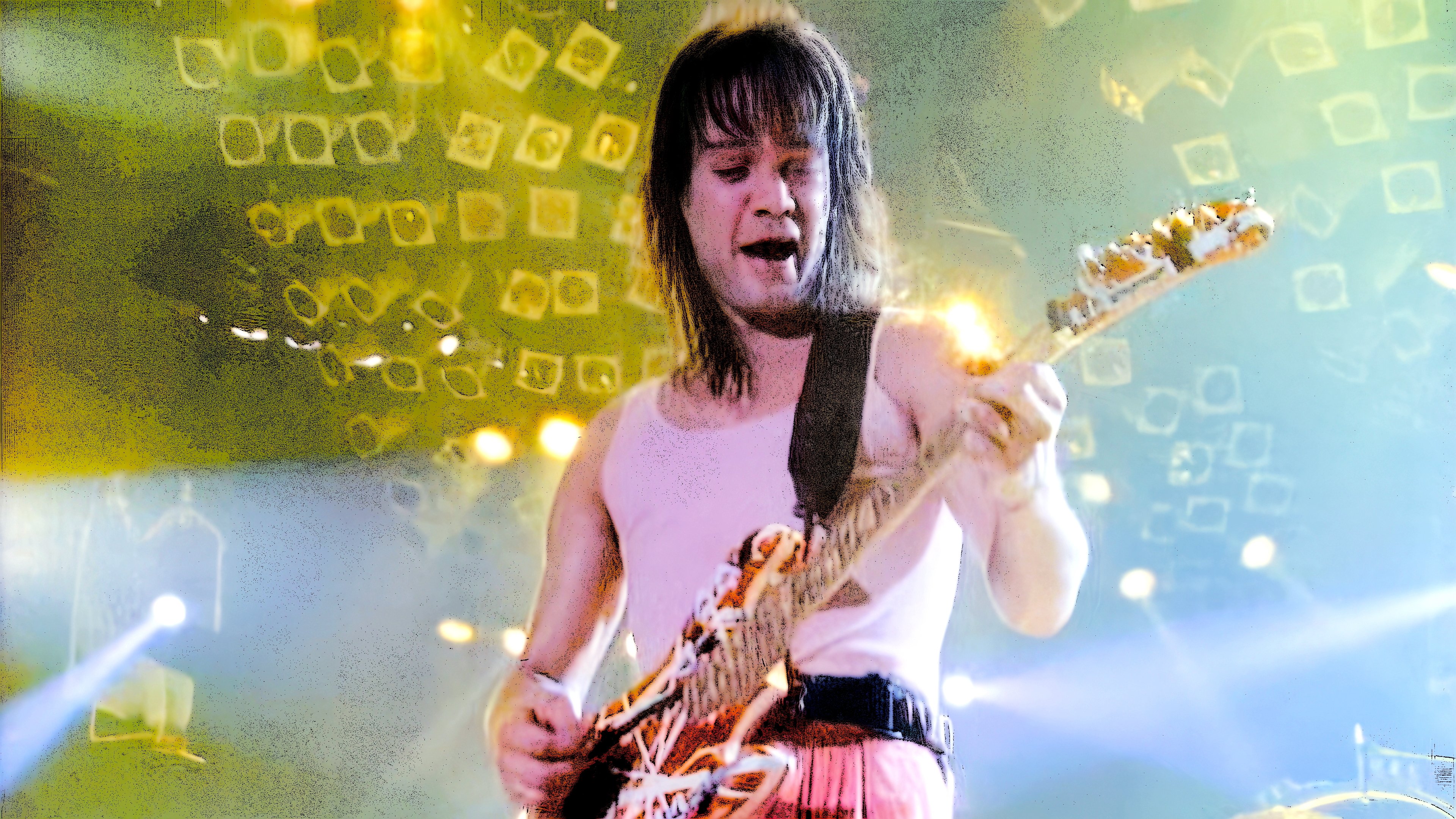 Van Halen -  Live Without a Net Background