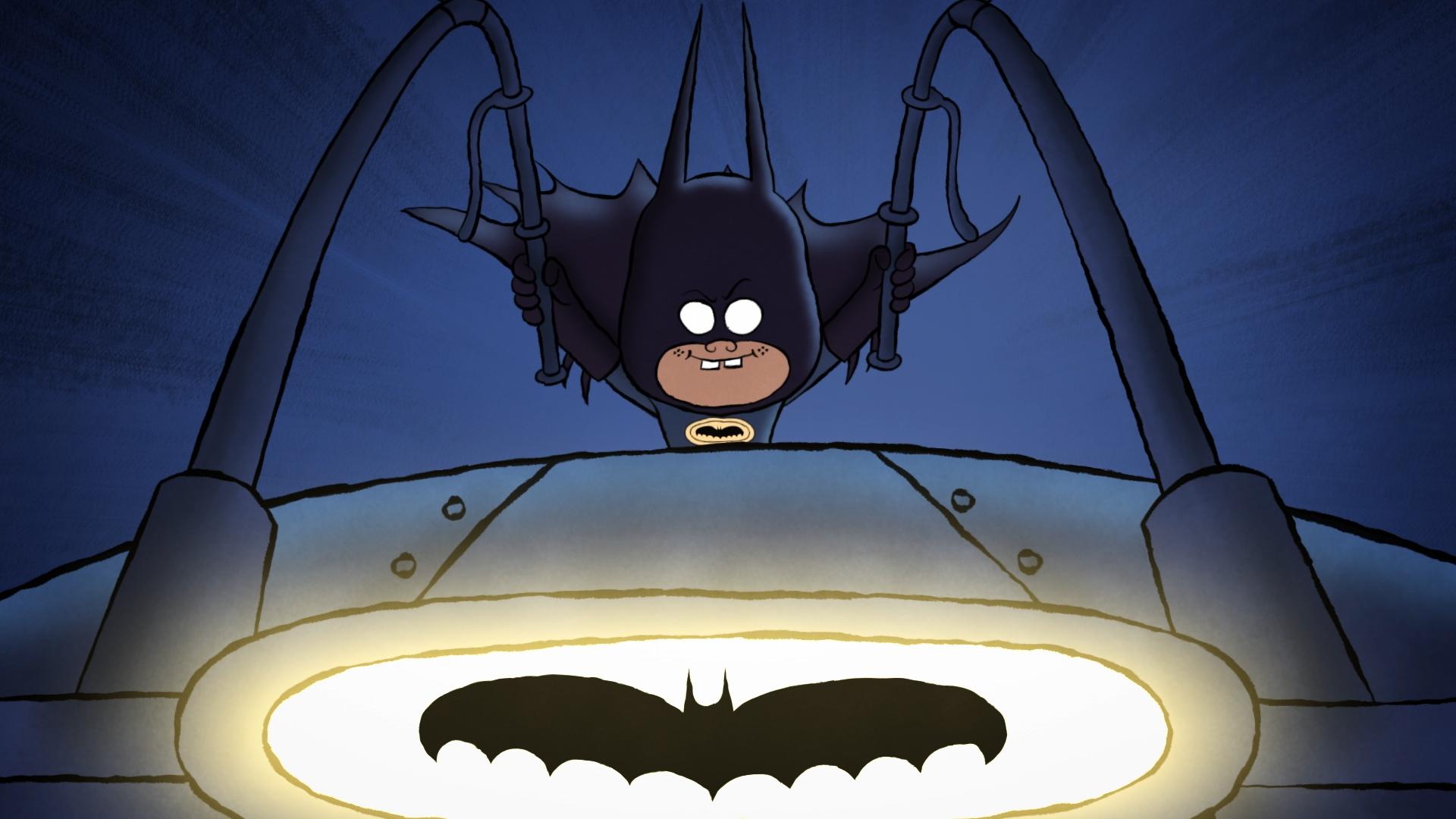 Merry Little Batman Background