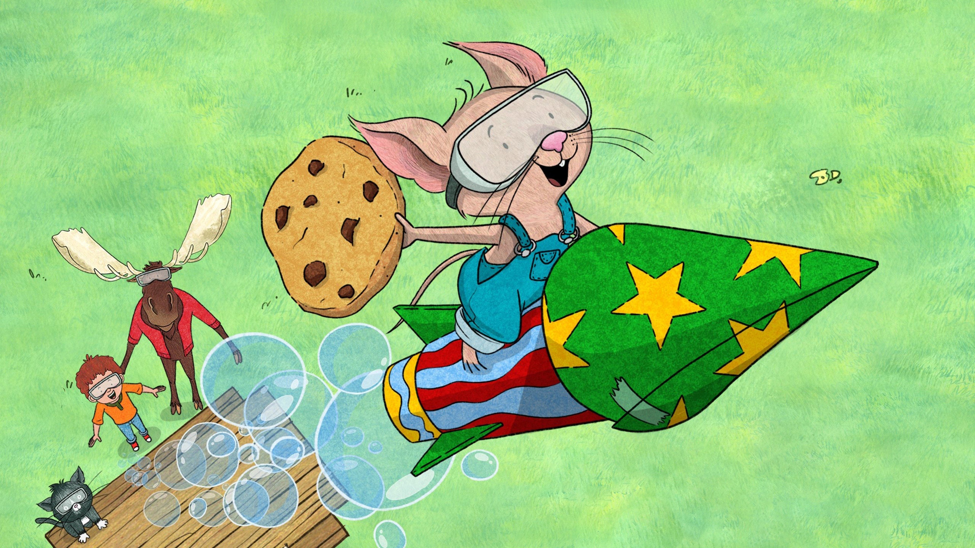 If You Give a Mouse a Cookie Background
