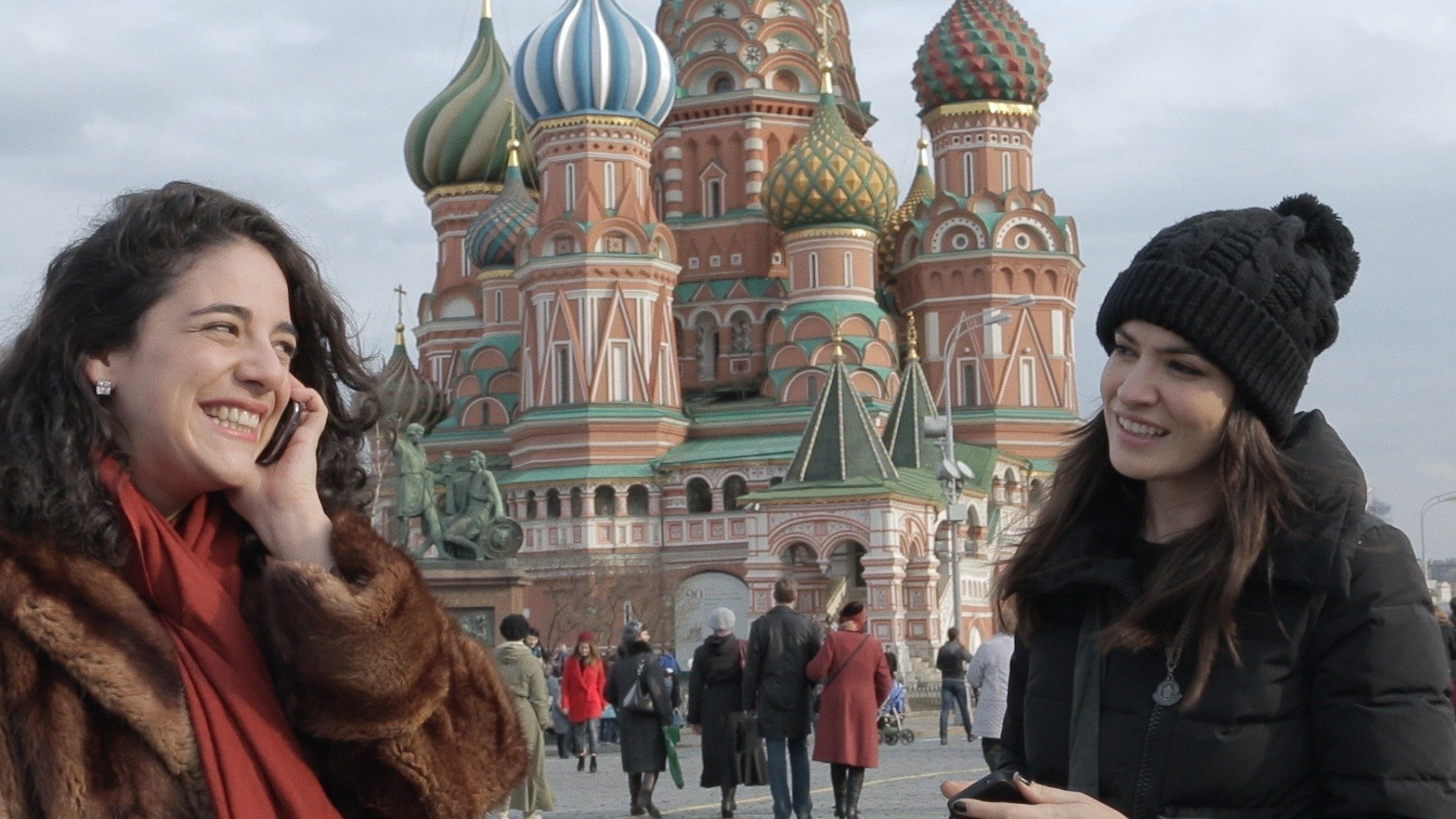 Russian Red Background