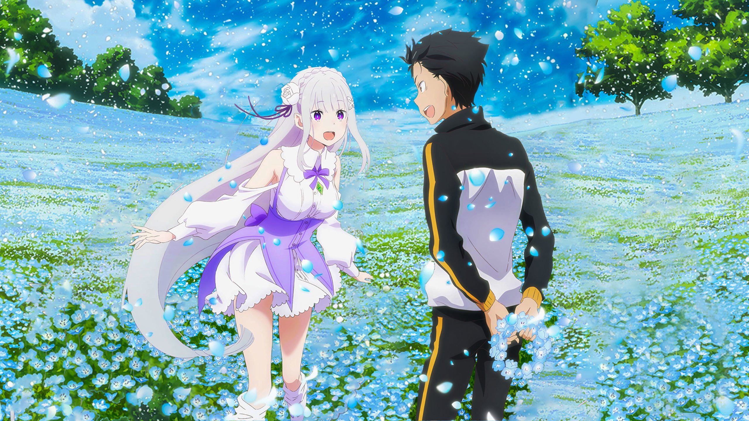Re:Zero - Starting Life in Another World Memory Snow Background