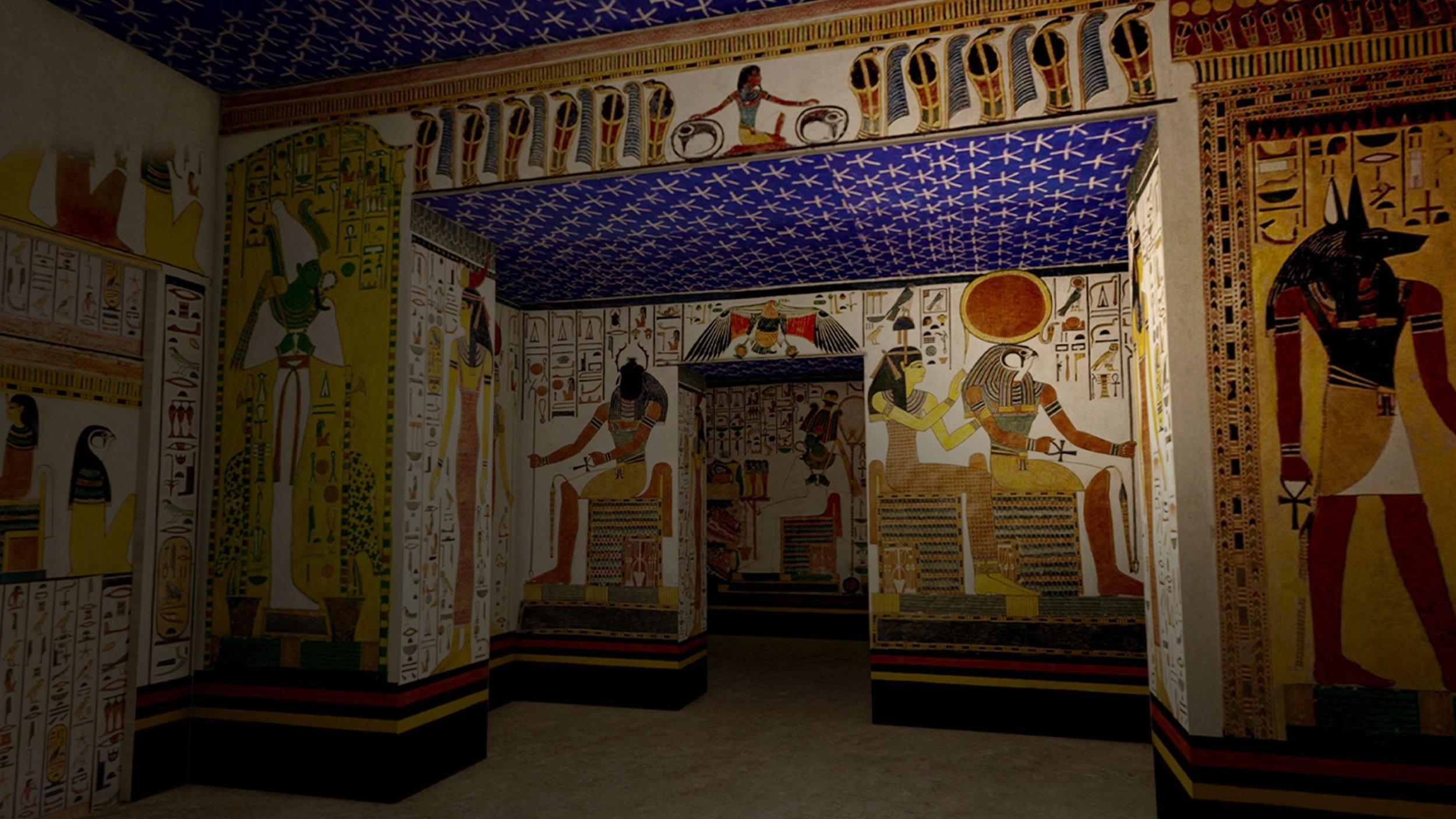 Valley of Egypt's Queens Background