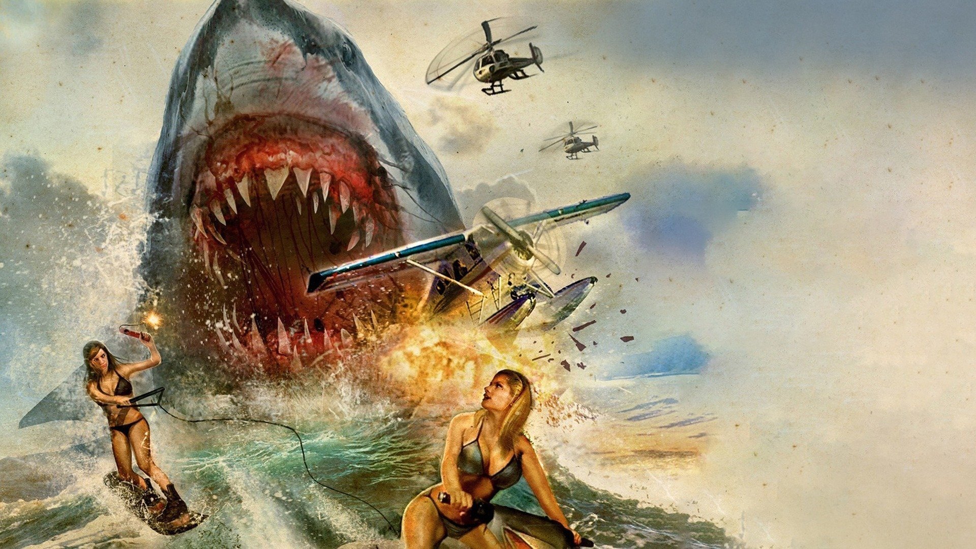 Raiders of the Lost Shark Background