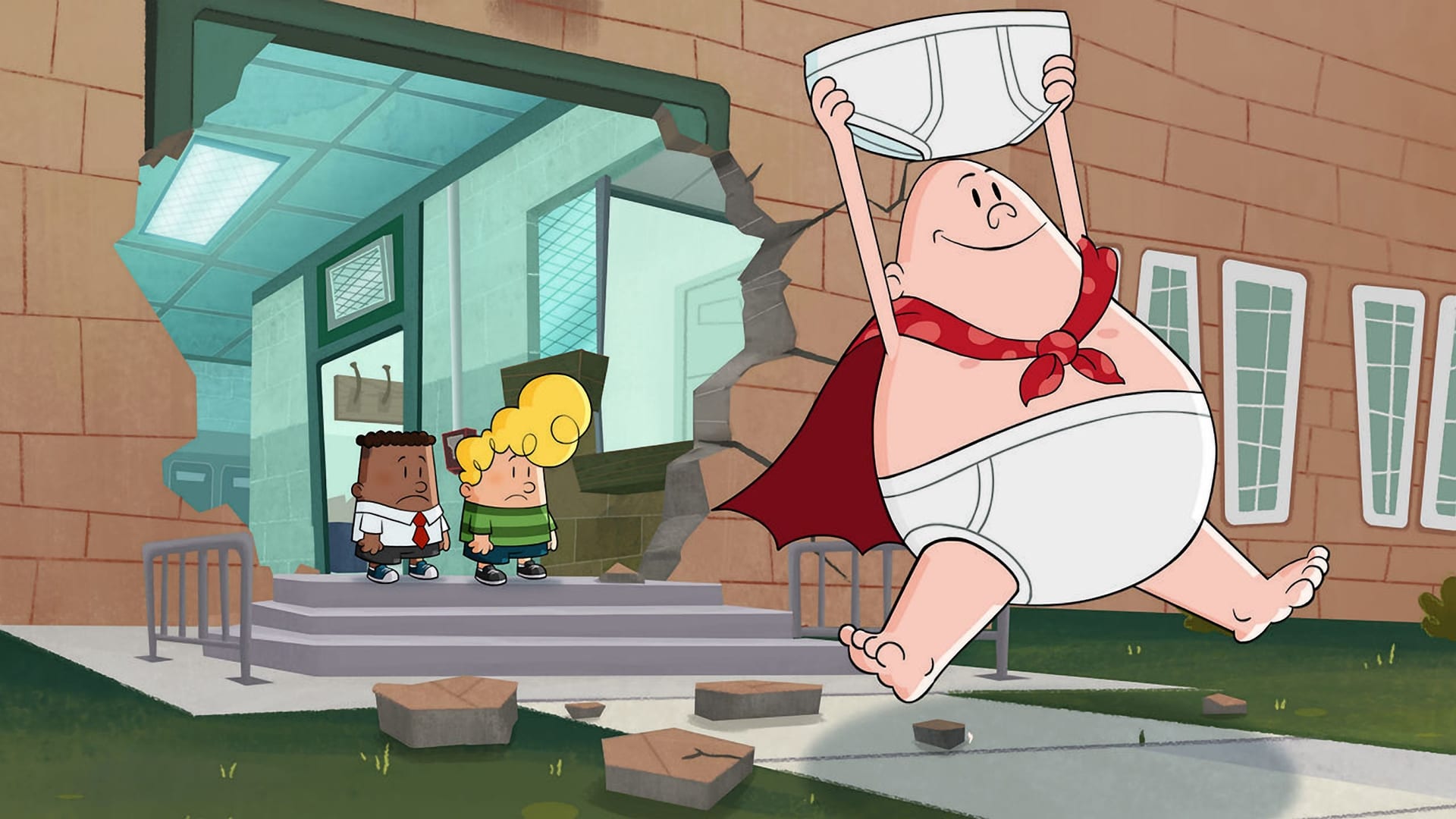 The Epic Tales of Captain Underpants Background