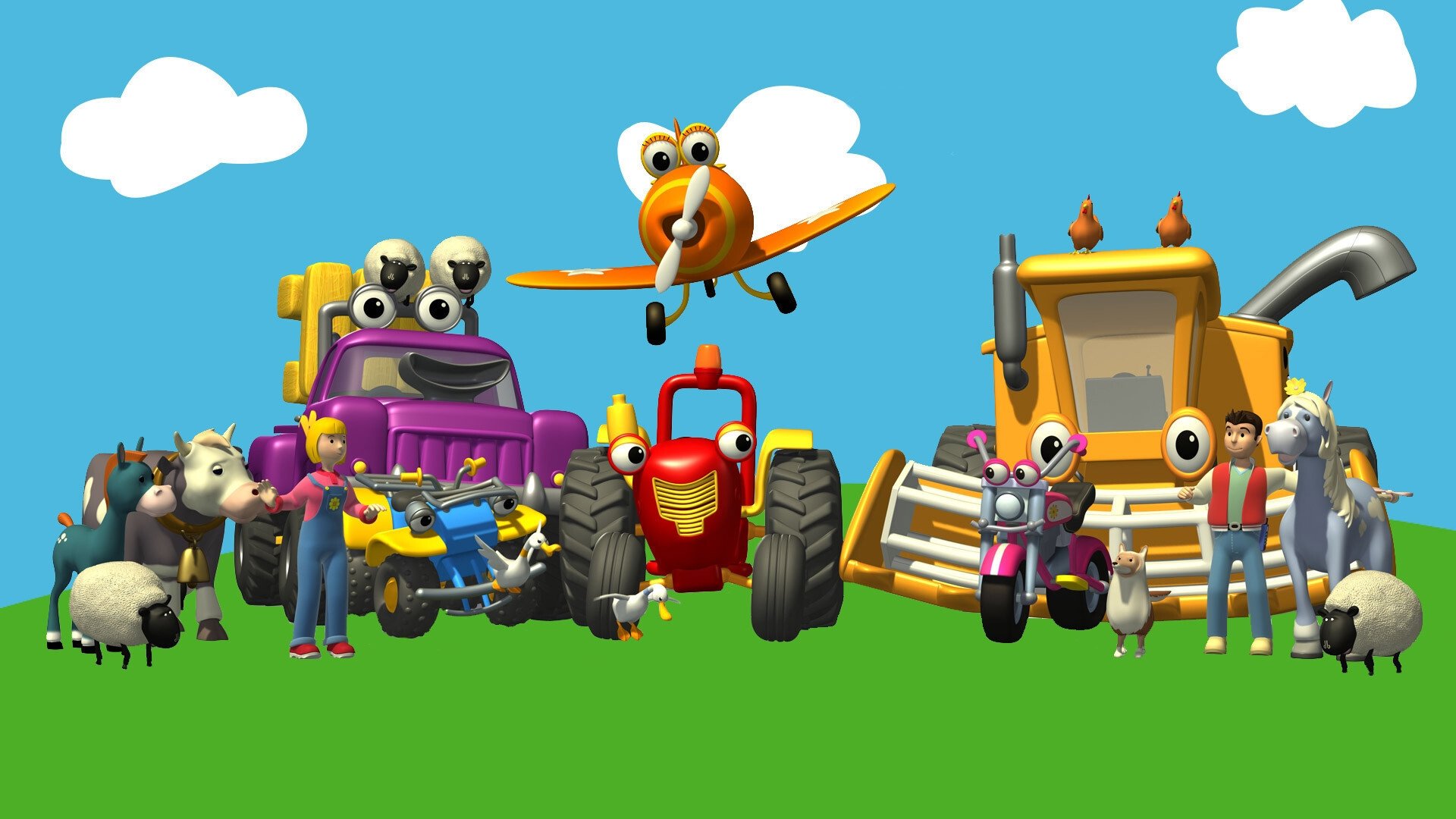 Tractor Tom Background