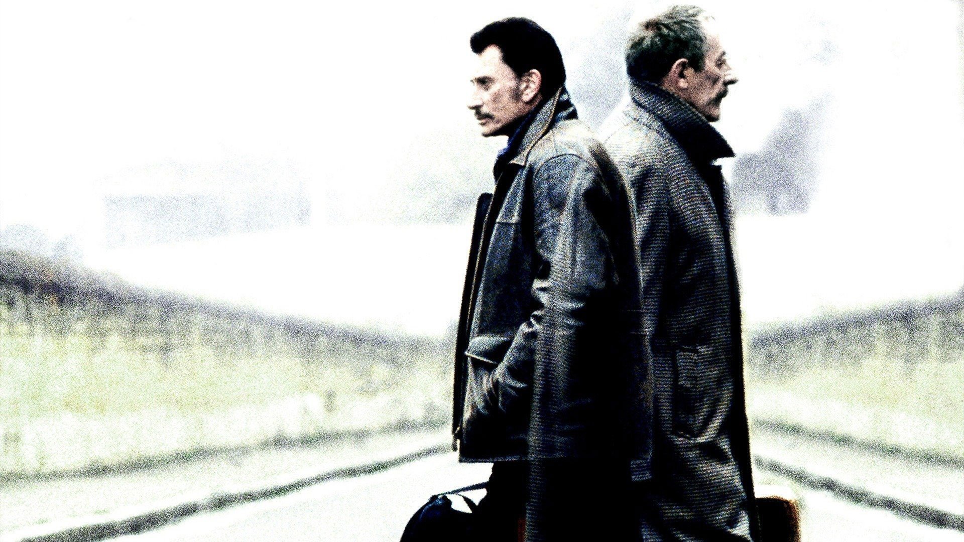 The Man on the Train Background