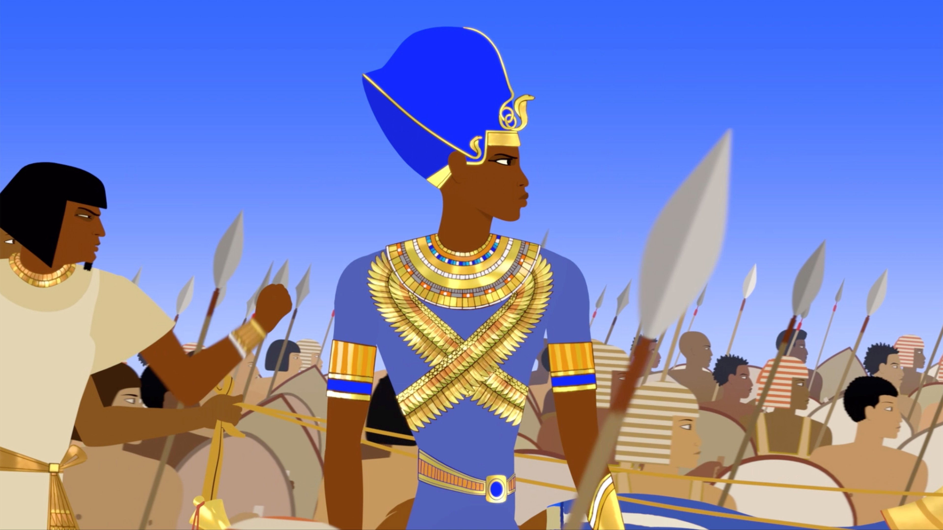 The Black Pharaoh, the Savage and the Princess Background