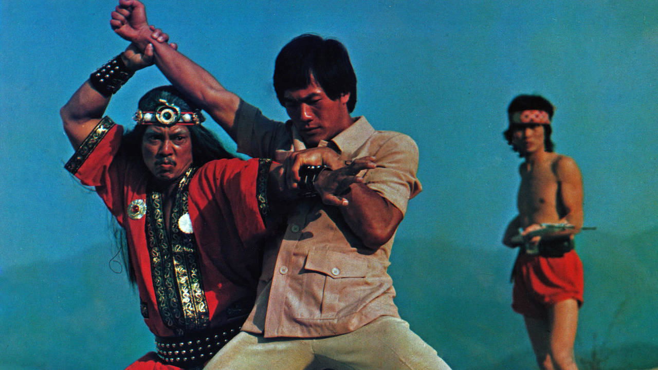 Bruce Lee in New Guinea Background