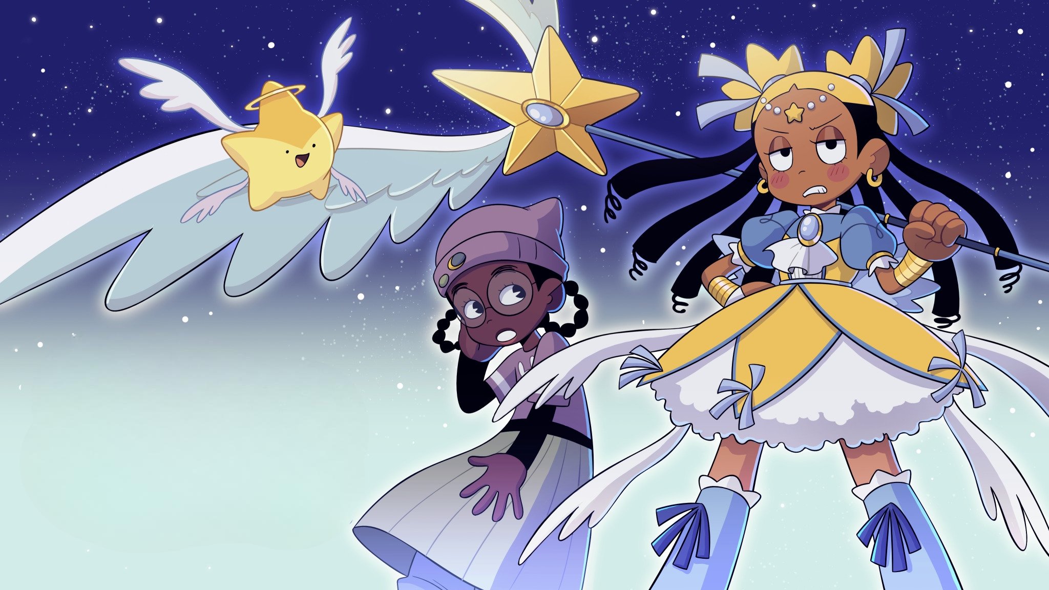 Pretty Pretty Please I Don't Want to be a Magical Girl Background