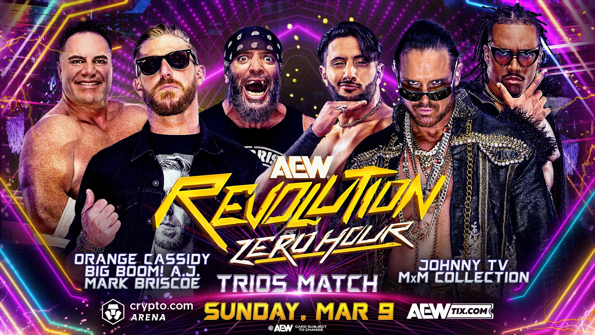 AEW Revolution: Zero Hour Background