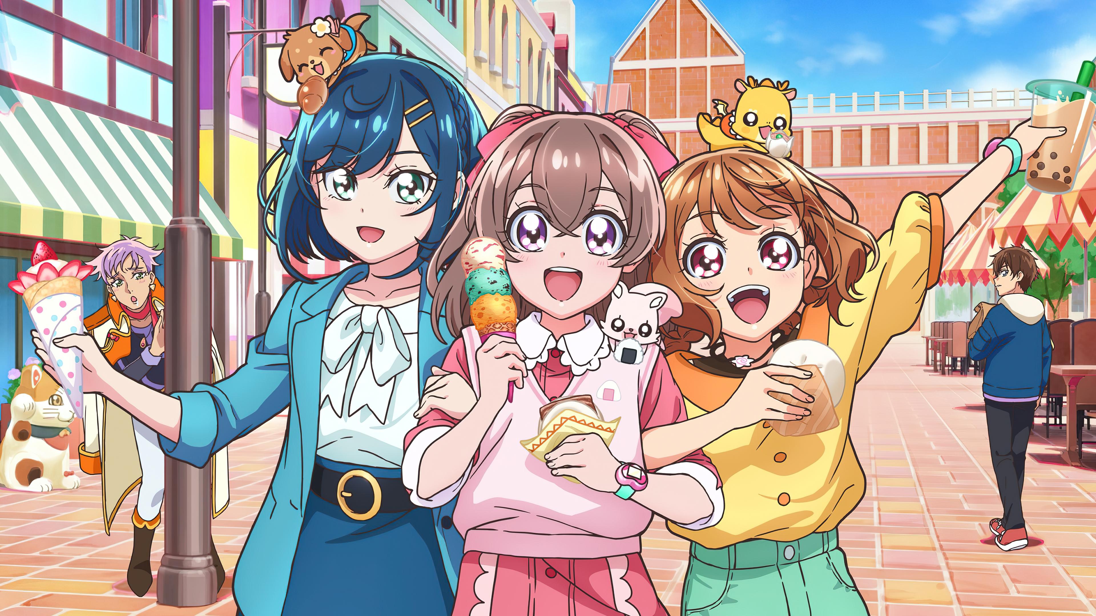 Delicious Party Precure Background