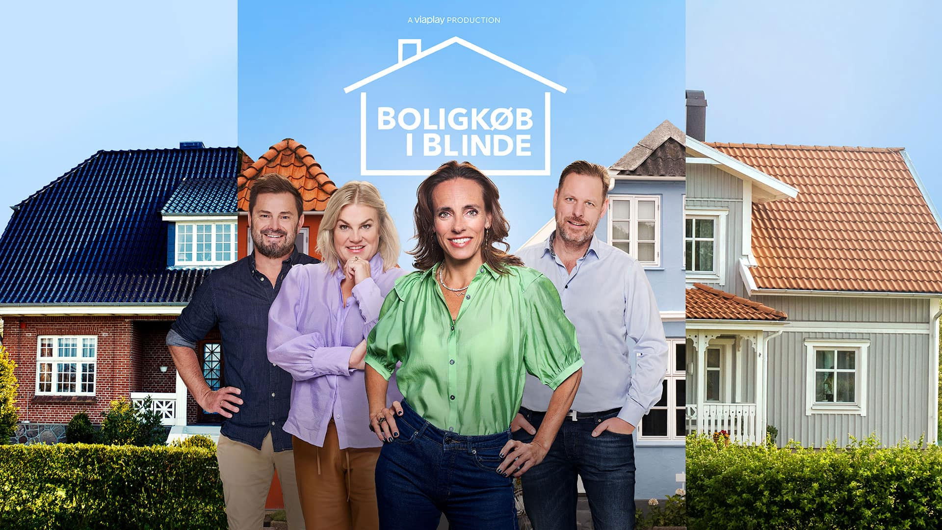 Boligkøb i blinde Background