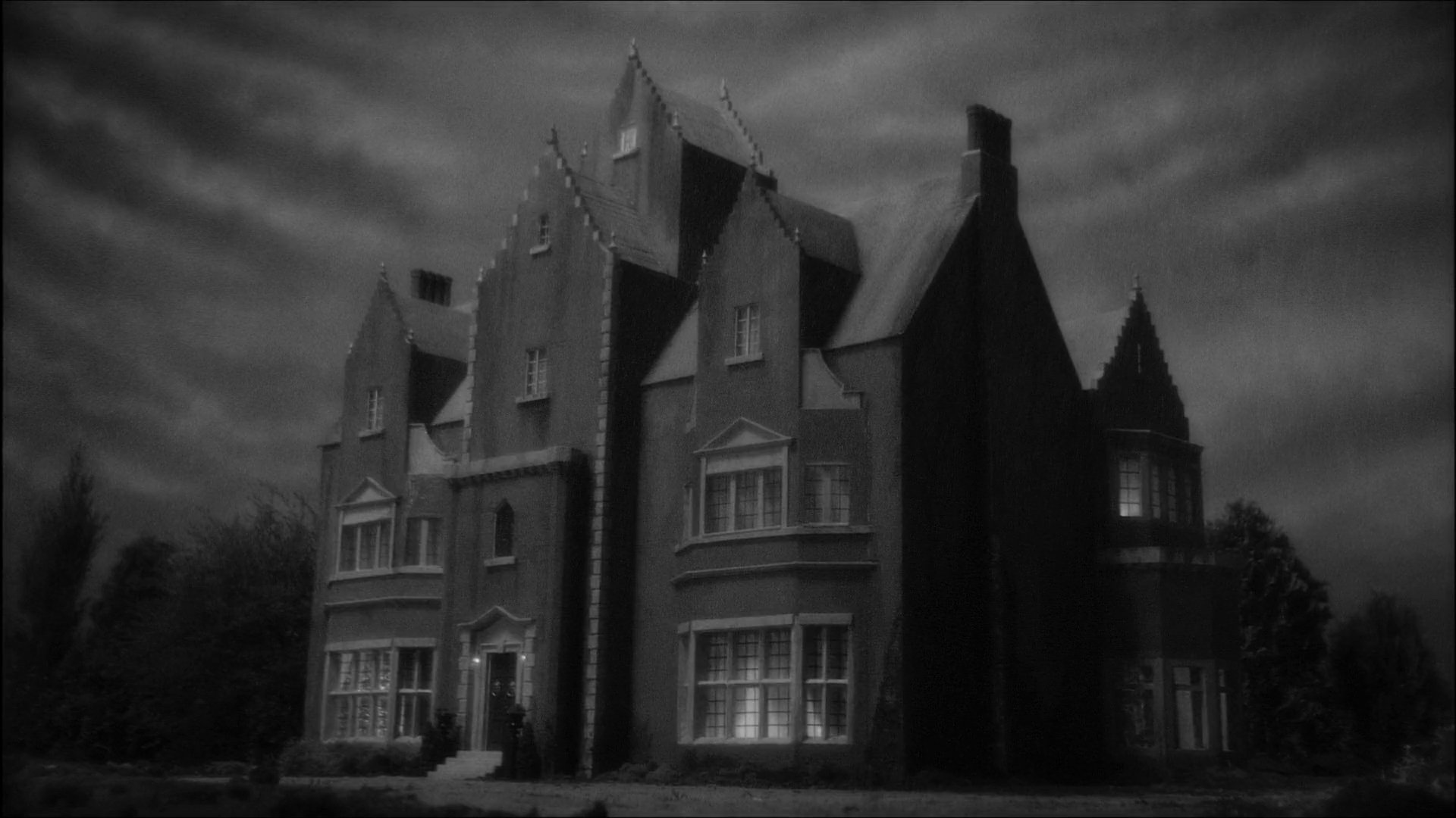 Dark and Stormy Night Background